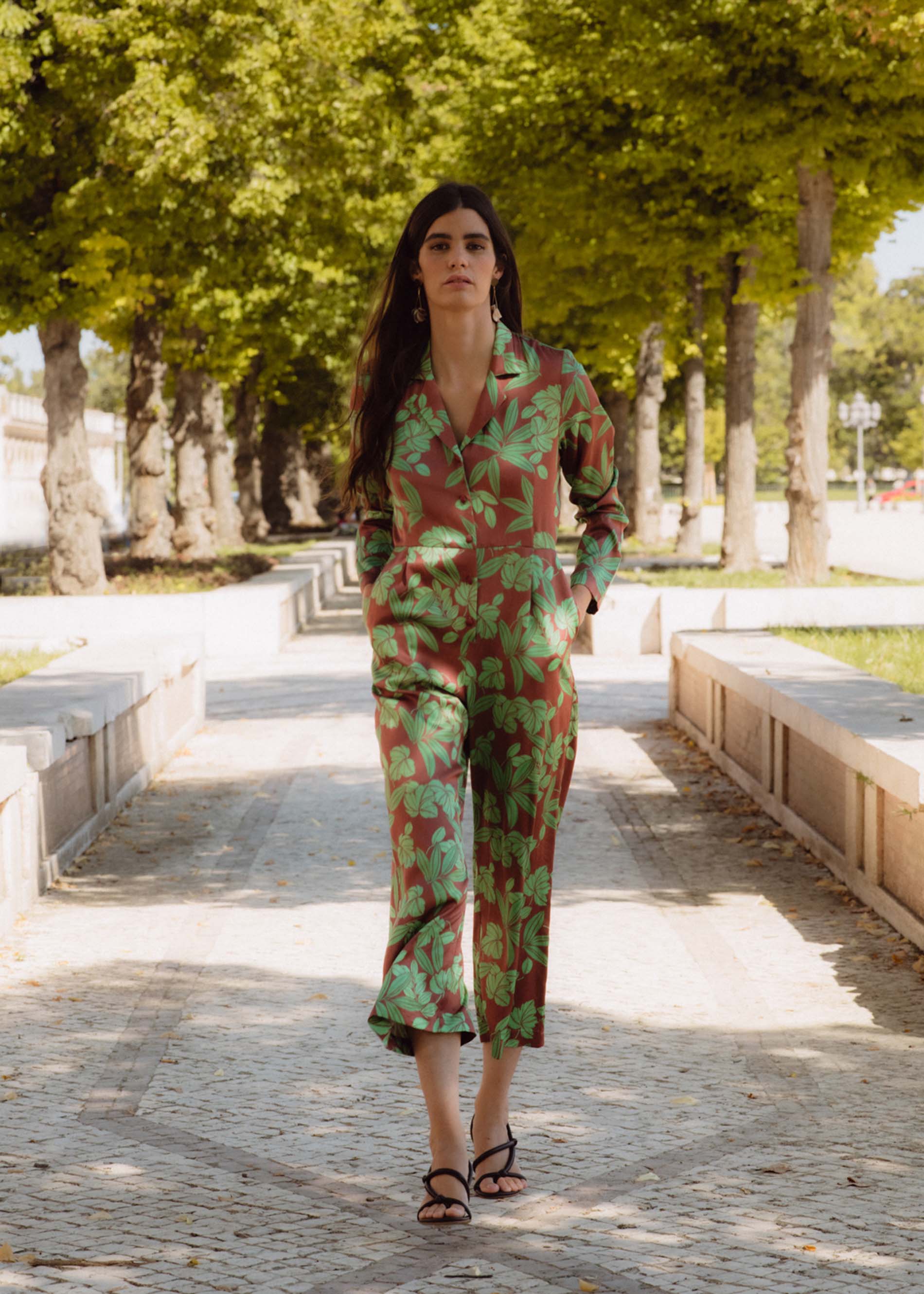 Mono DAM print hojas