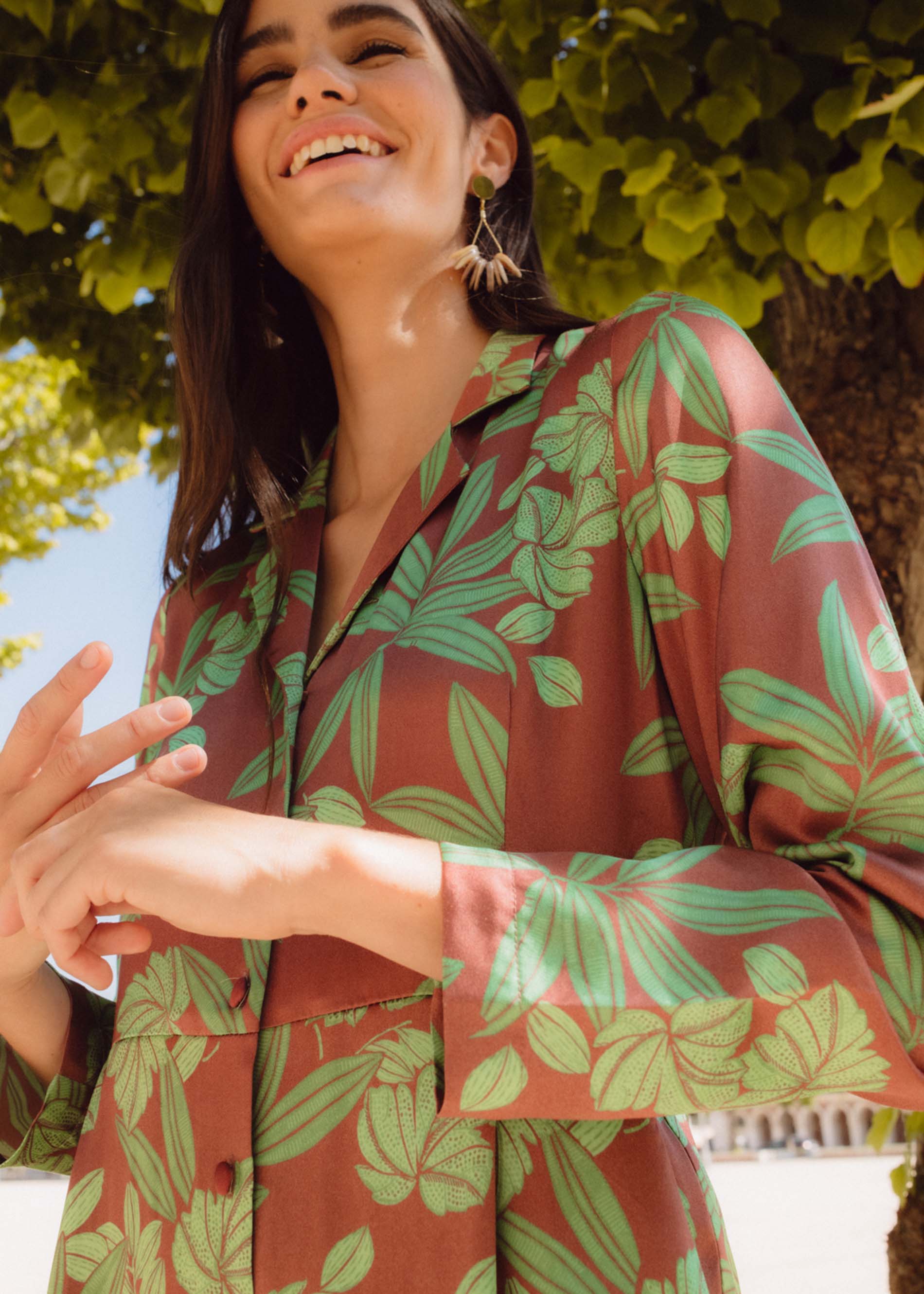 Mono DAM print hojas