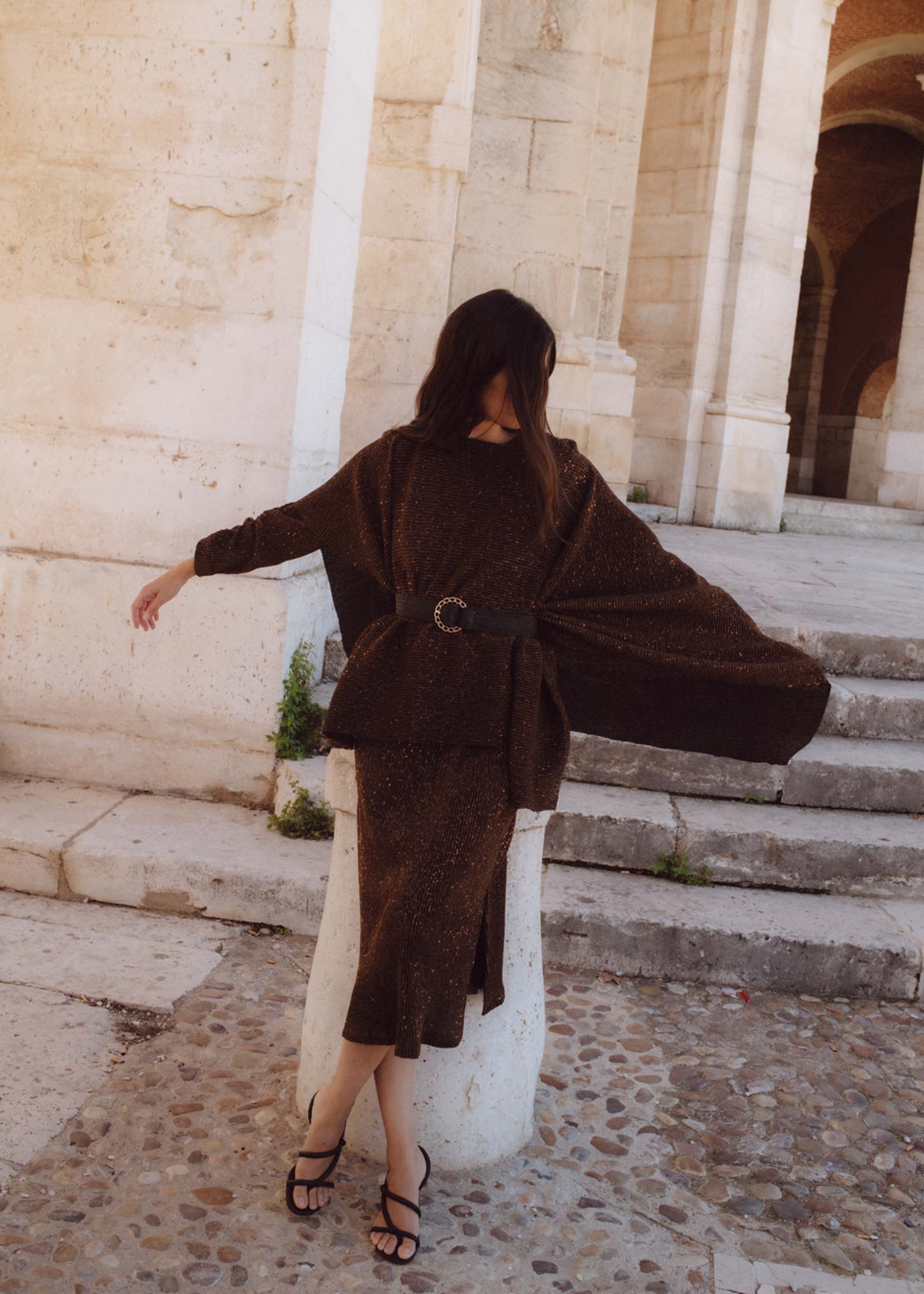 Vestido CALVI lentejuelas