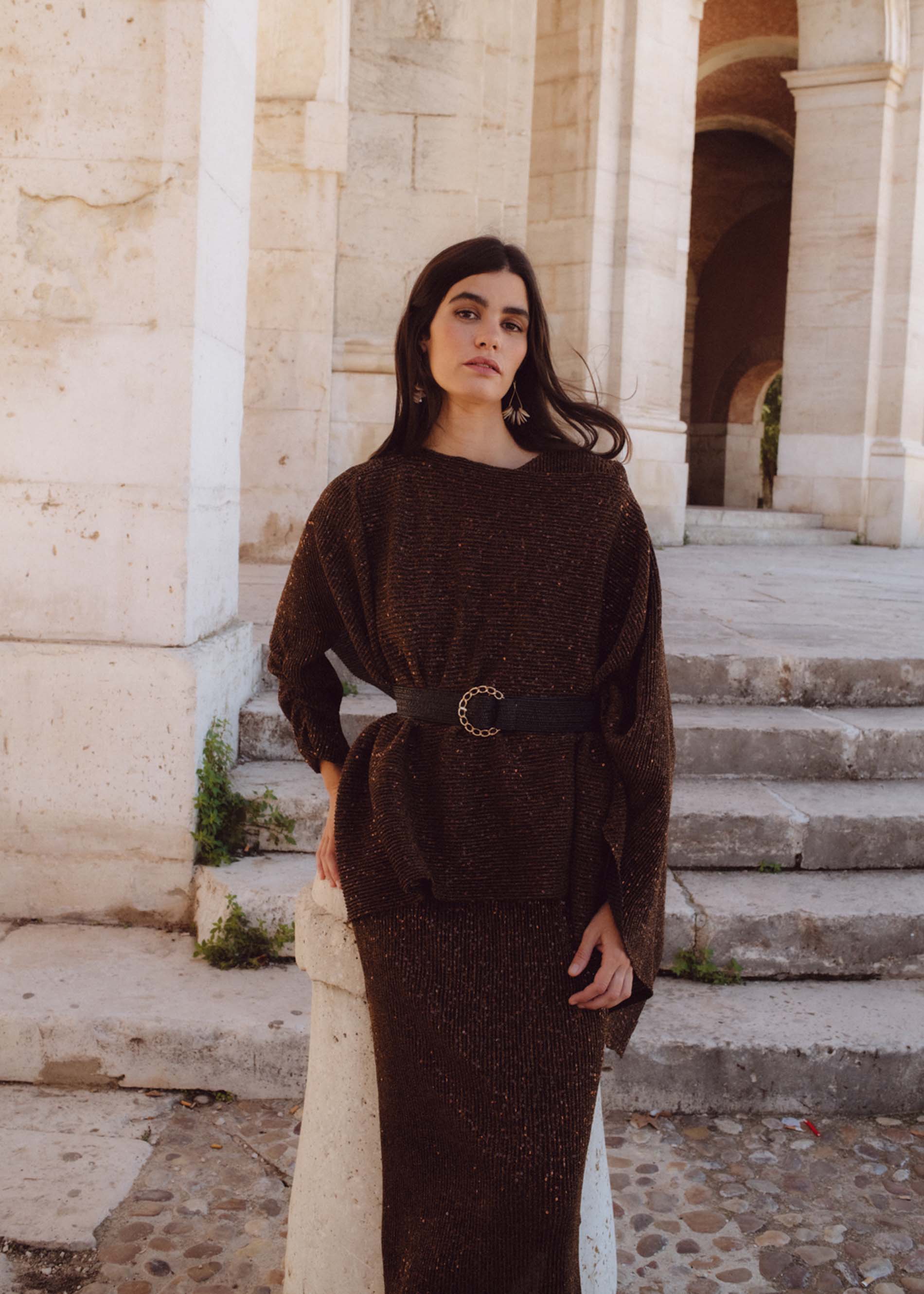 Vestido CALVI lentejuelas