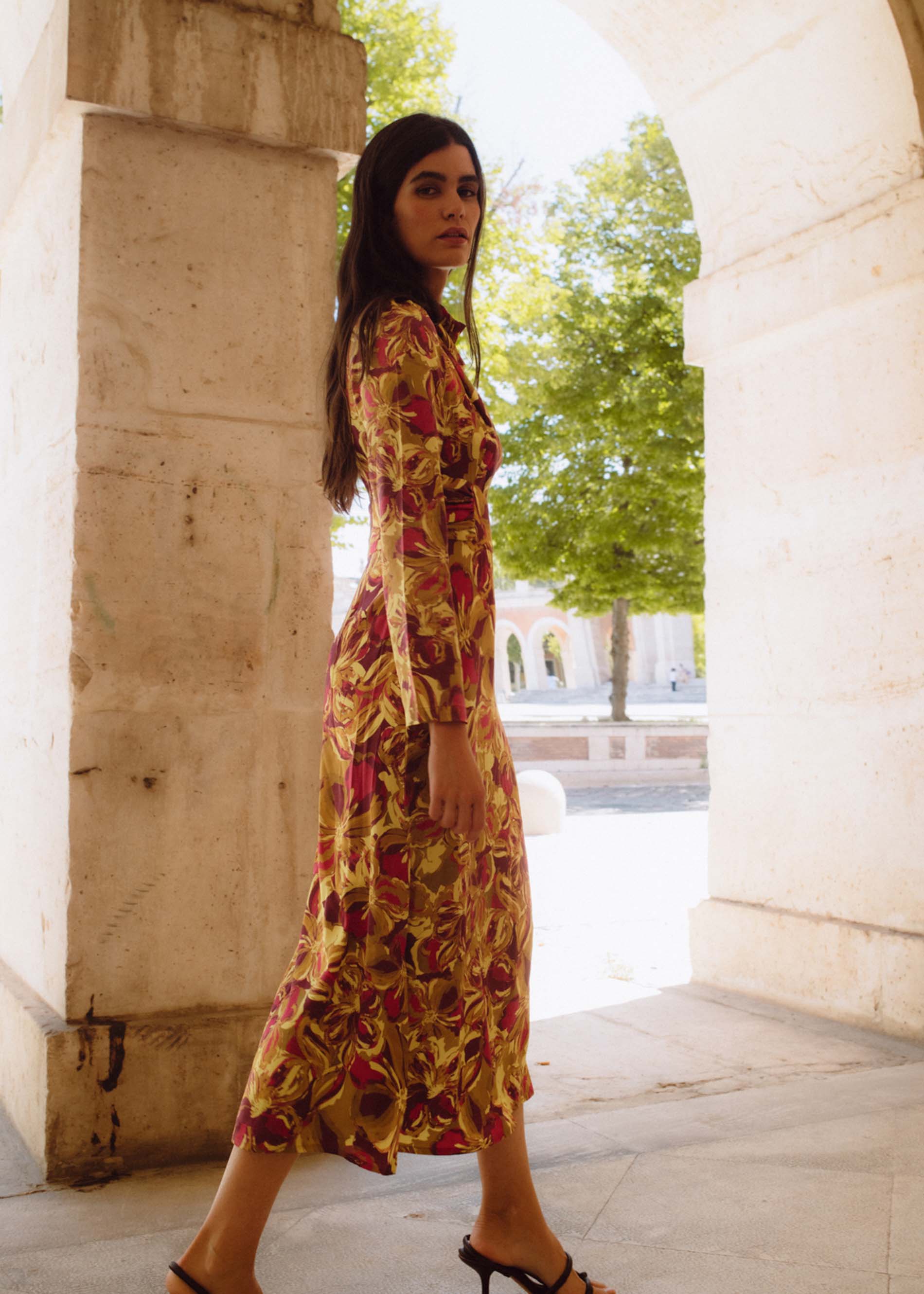 Vestido MOSS PINK GARDEN