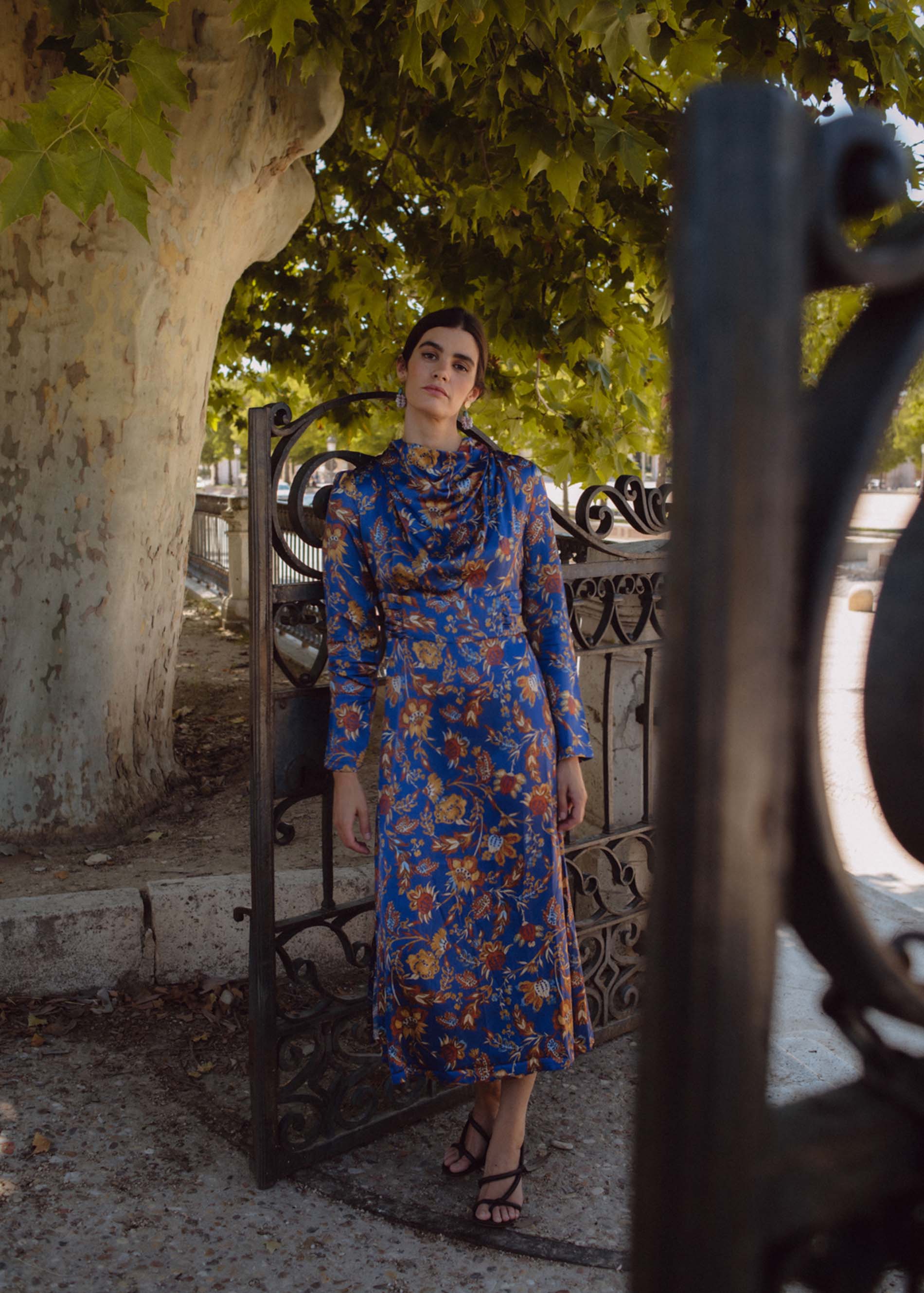 Vestido MOSS jazmin print