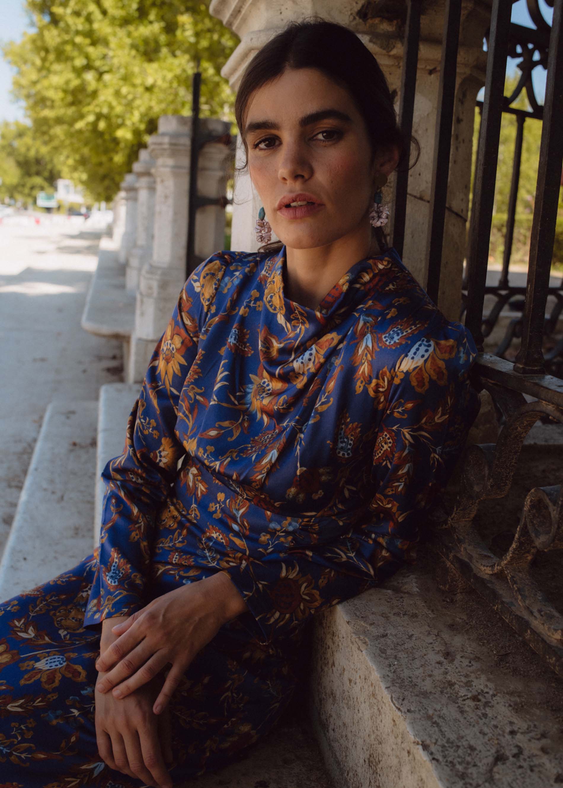 Vestido MOSS jazmin print