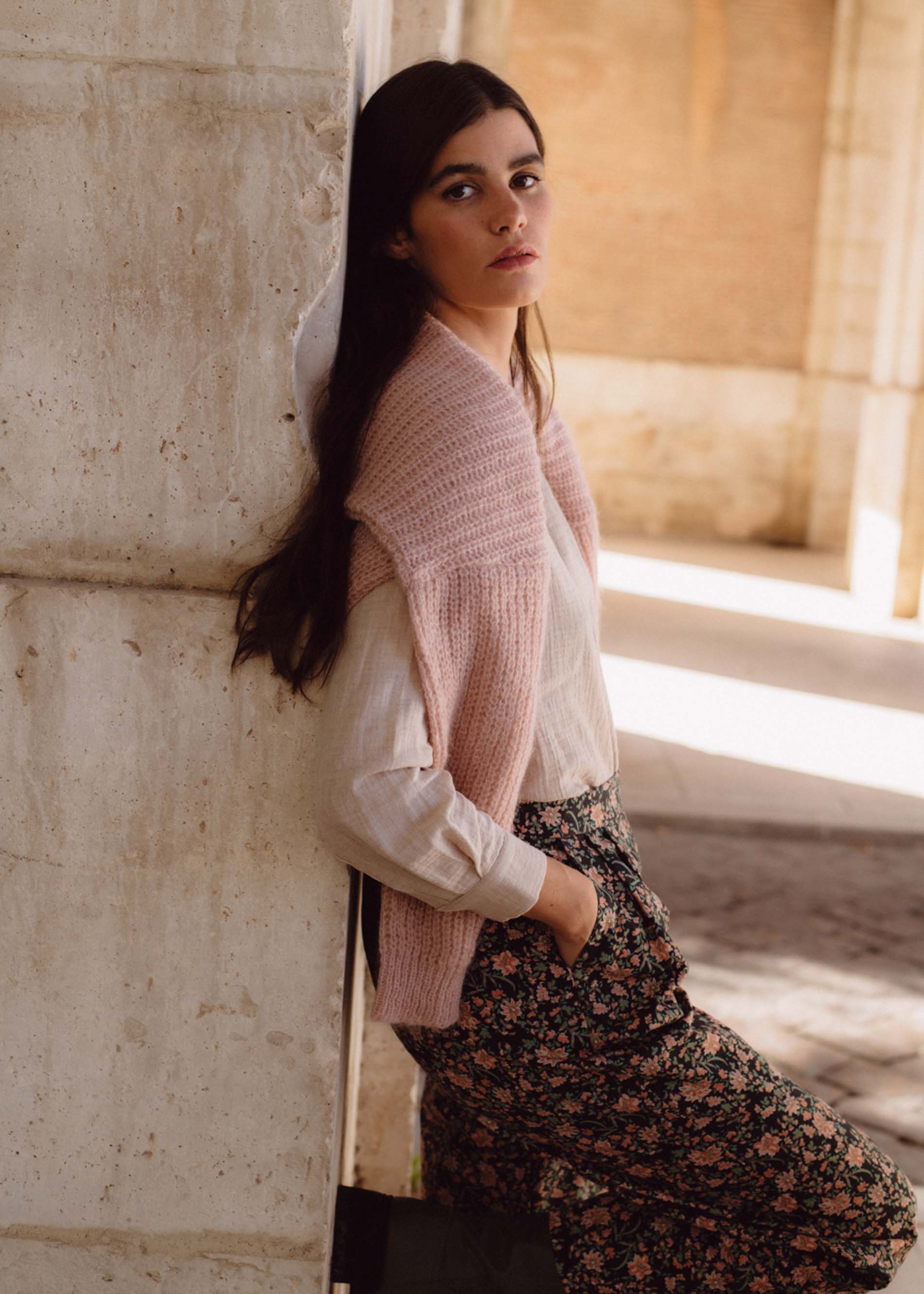 Blusa MELBOURNE ORGANIC Beige melange