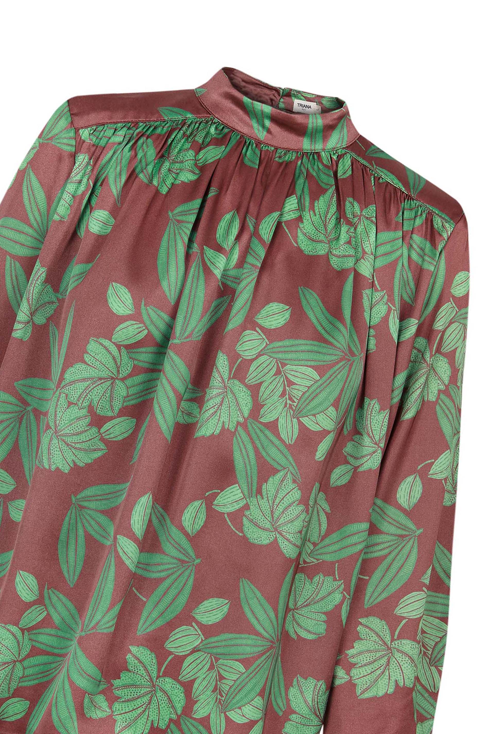 Blusa HALDEN HOJAS