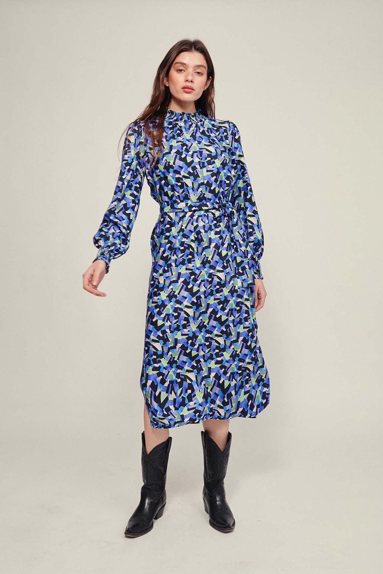 Vestido NESS GEOMÉTRICO