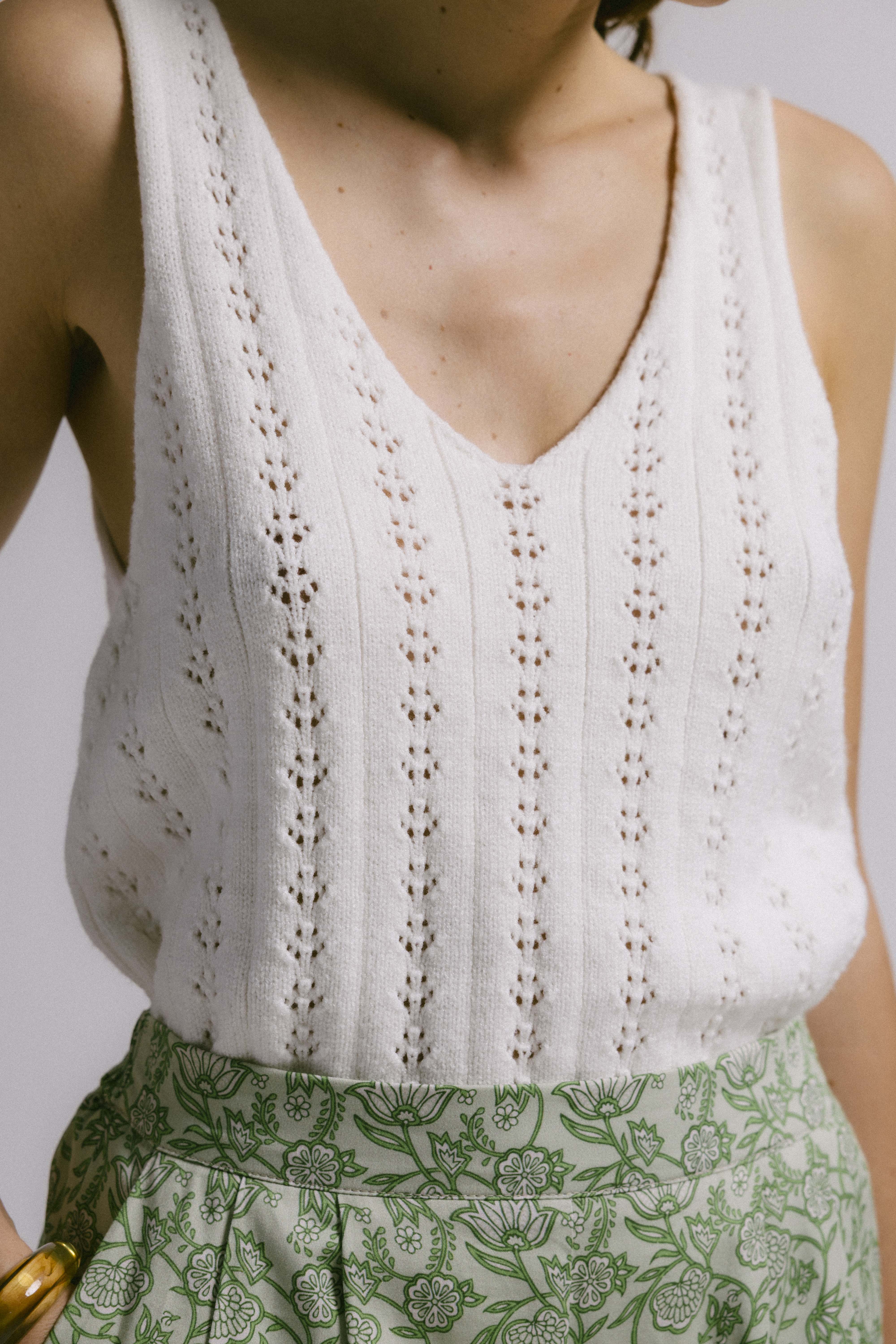 Top florencia blanco