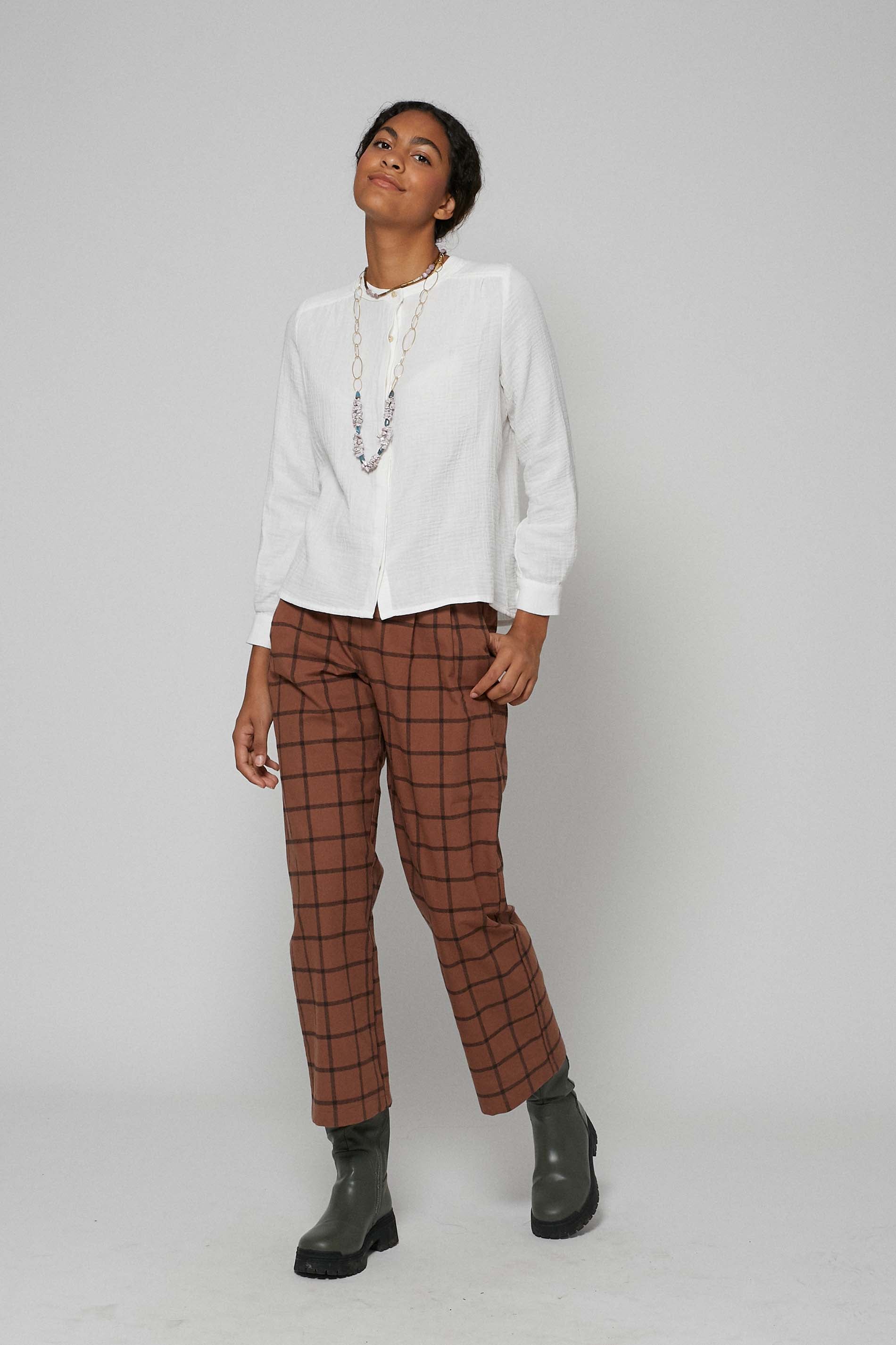 Blusa MELBOURNE ORGANIC BLANCA
