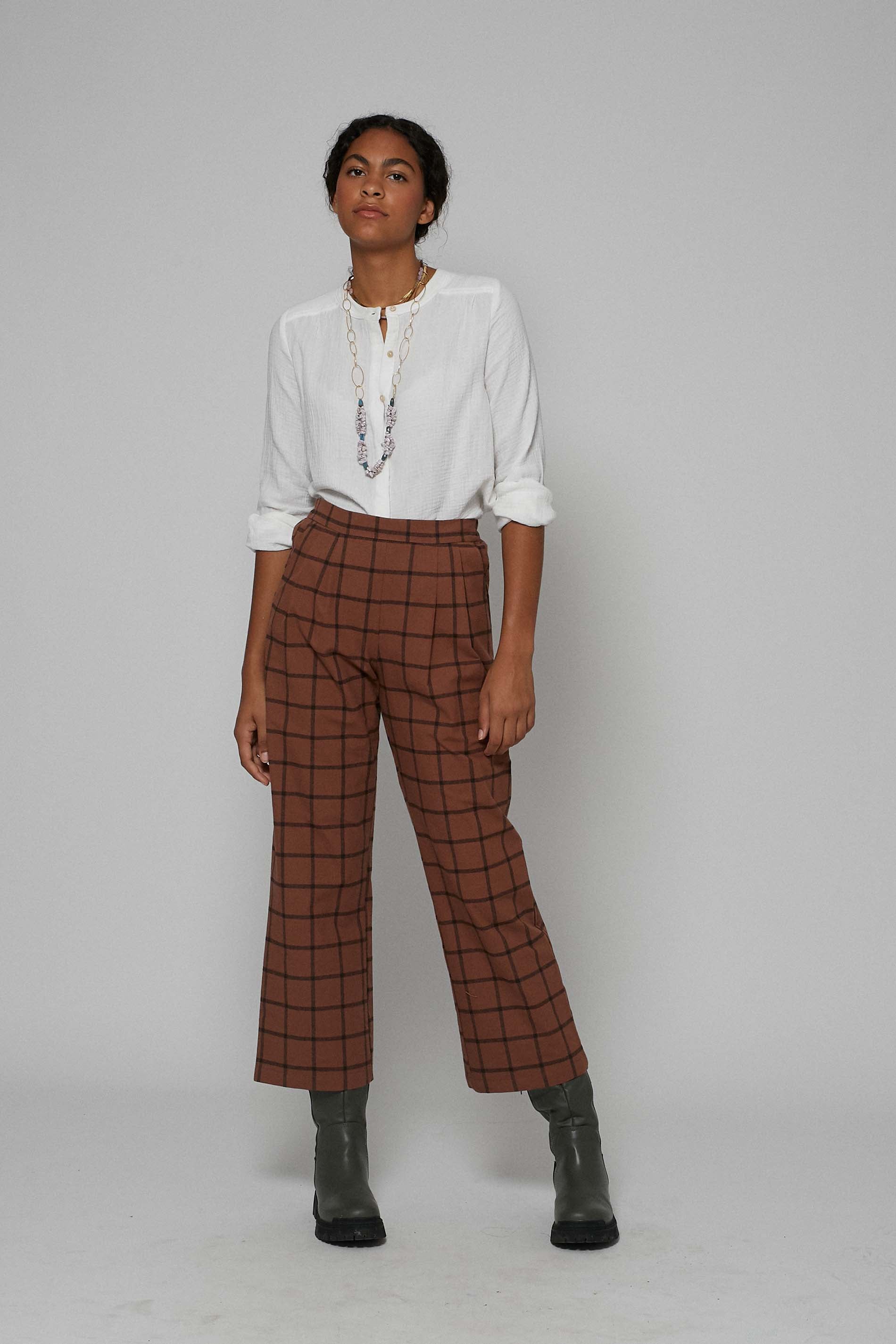 Blusa MELBOURNE ORGANIC BLANCA