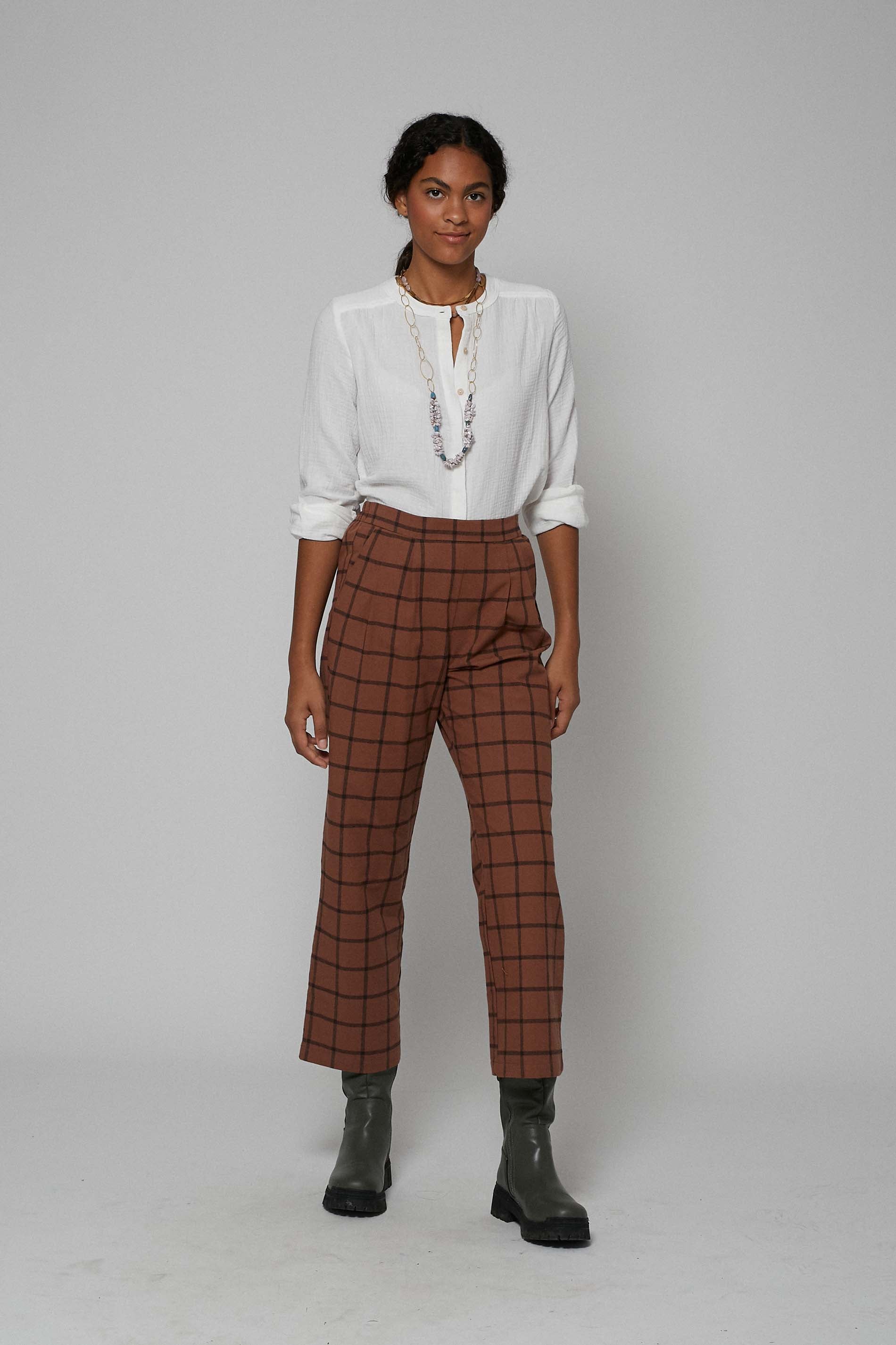 Blusa MELBOURNE ORGANIC BLANCA