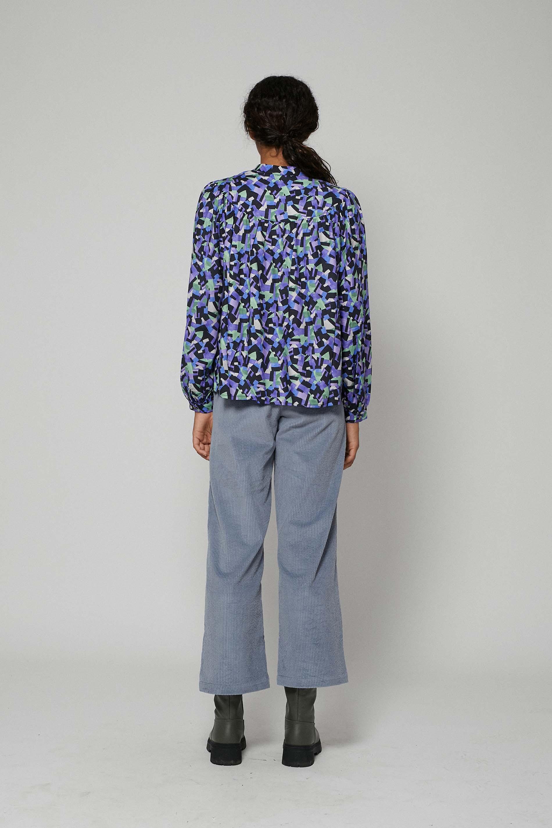 Blusa CENIA geometric