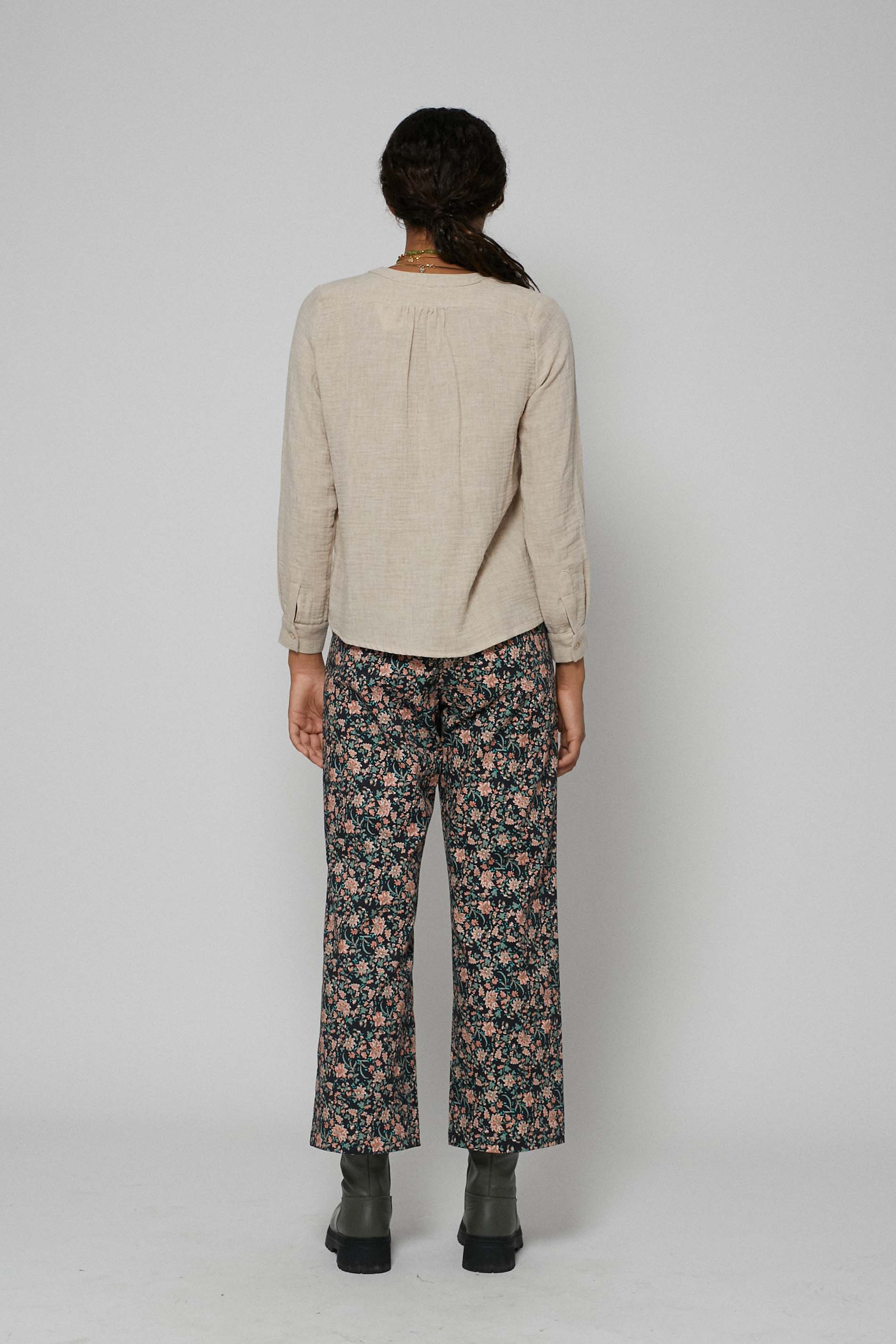 Blusa MELBOURNE ORGANIC Beige melange