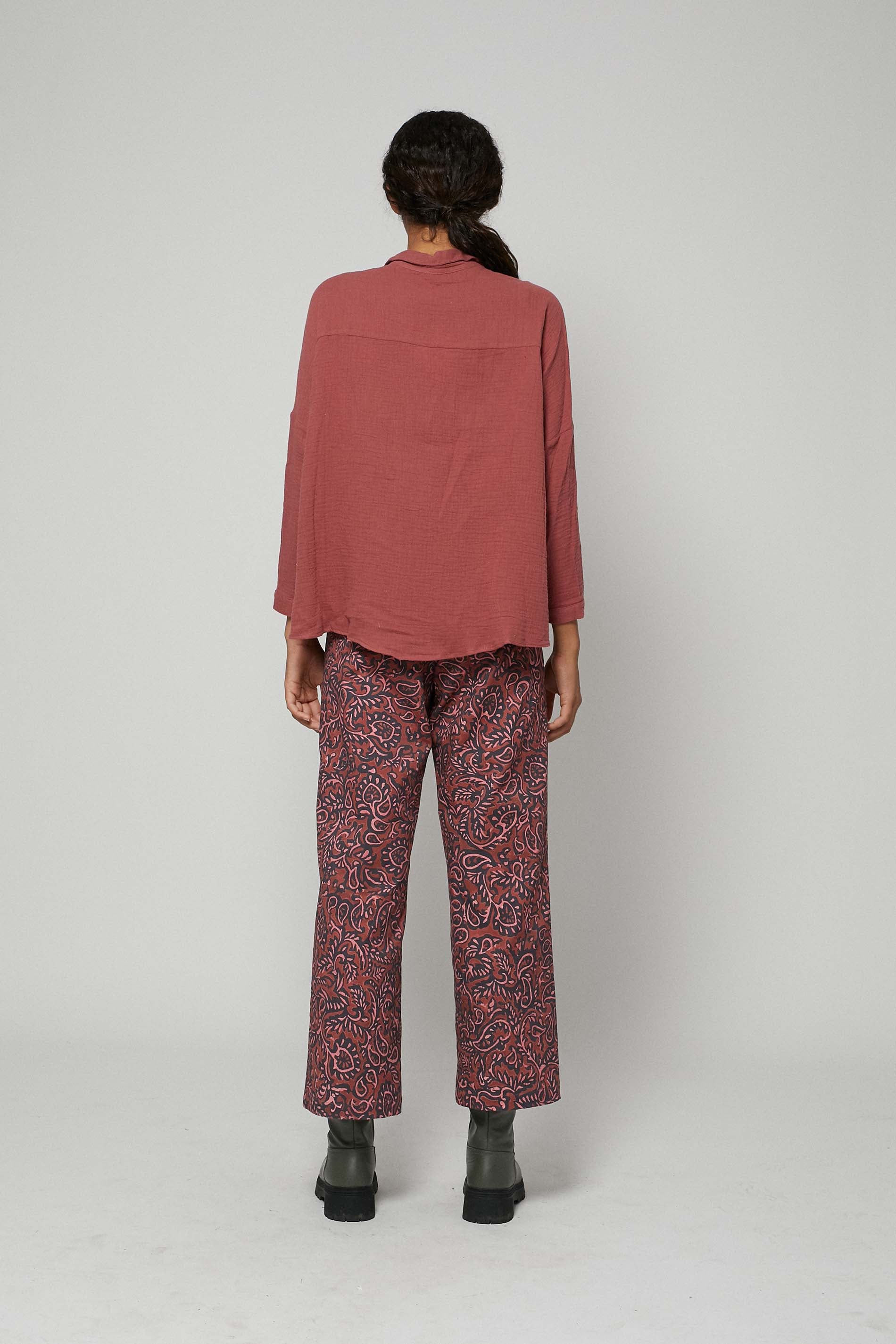 Blusa STAR marsala rose