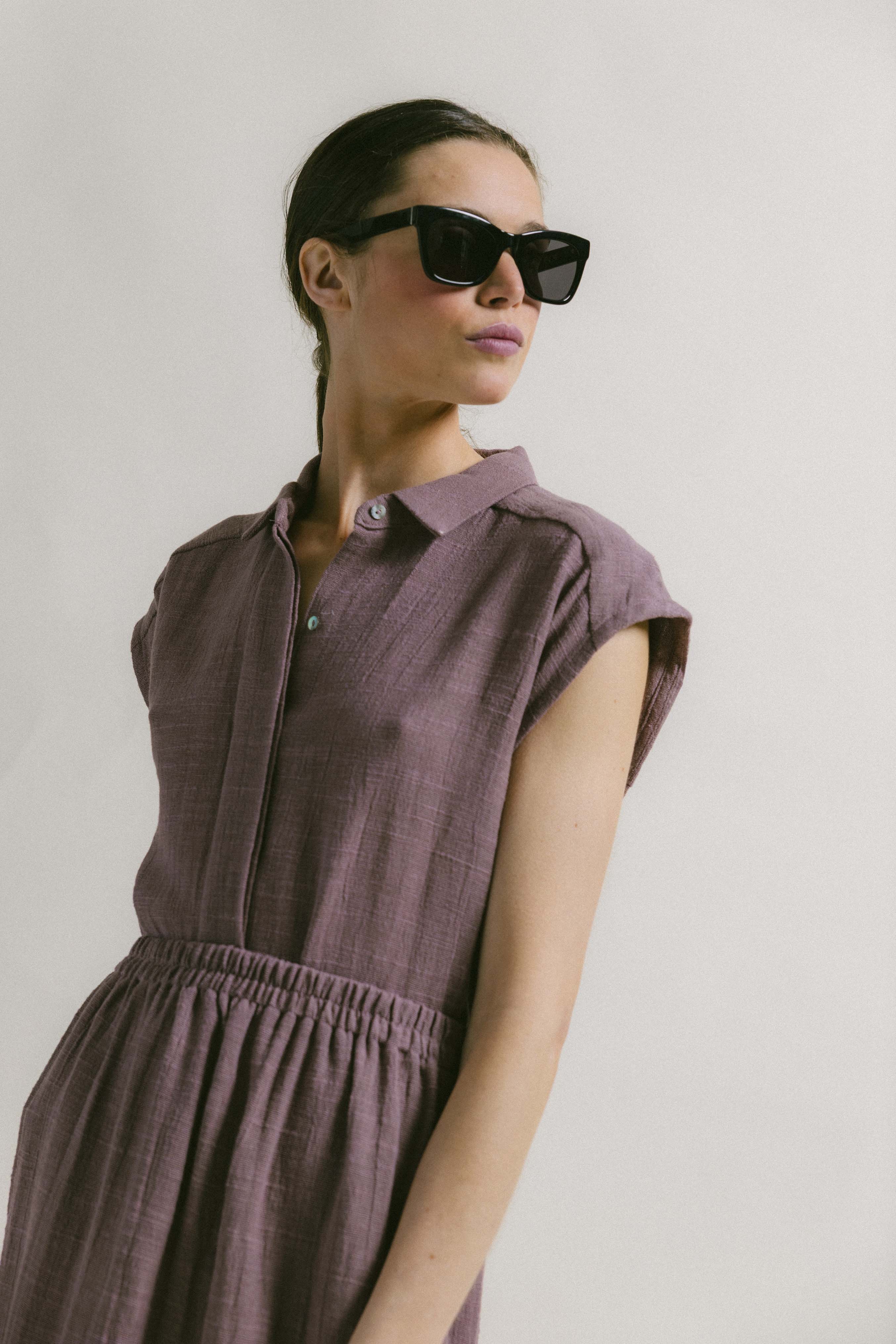 Falda textura TAUPE FLIN