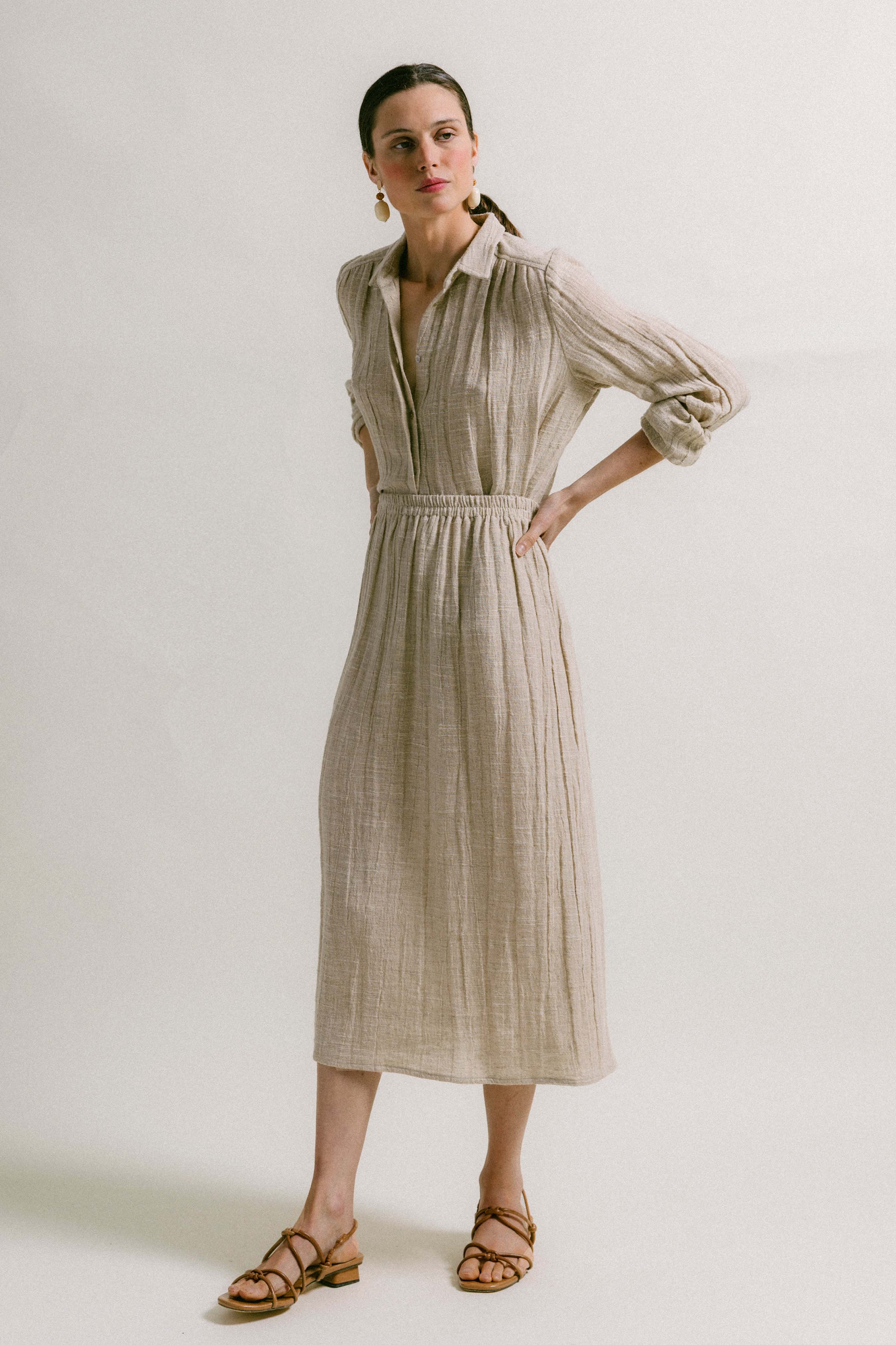 Falda textura arena FLIN