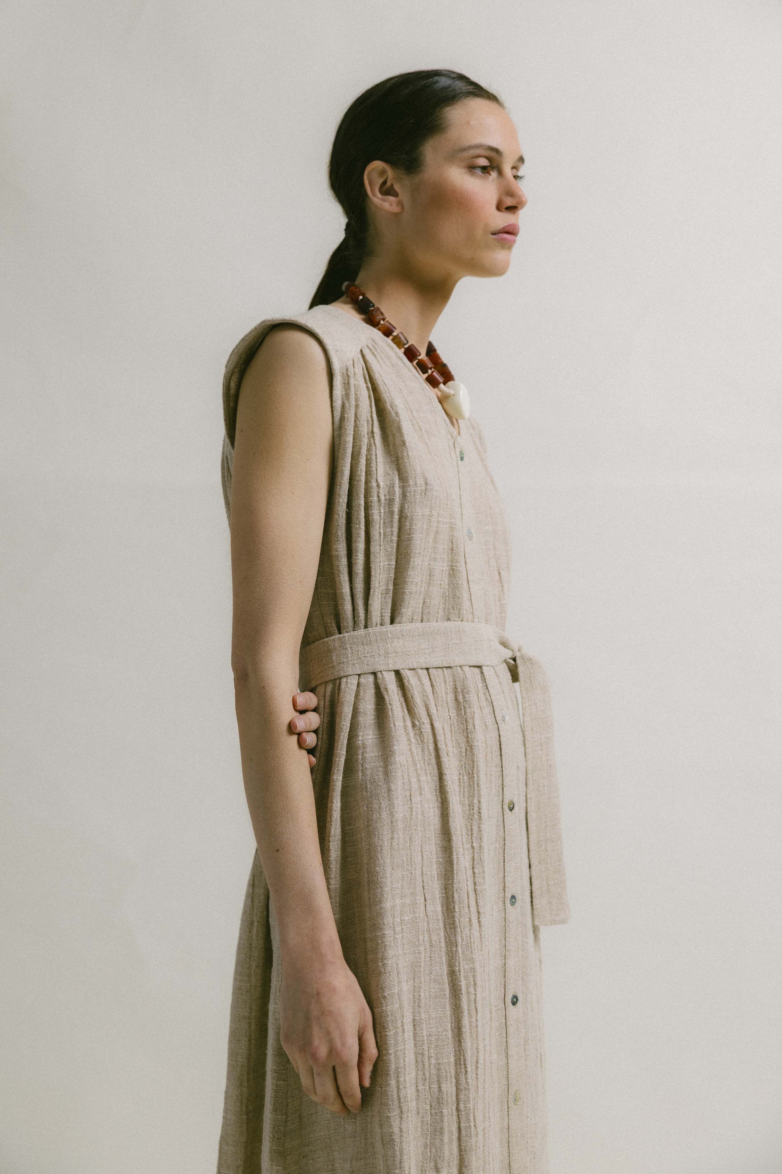 Vestido arena OLIMPIA