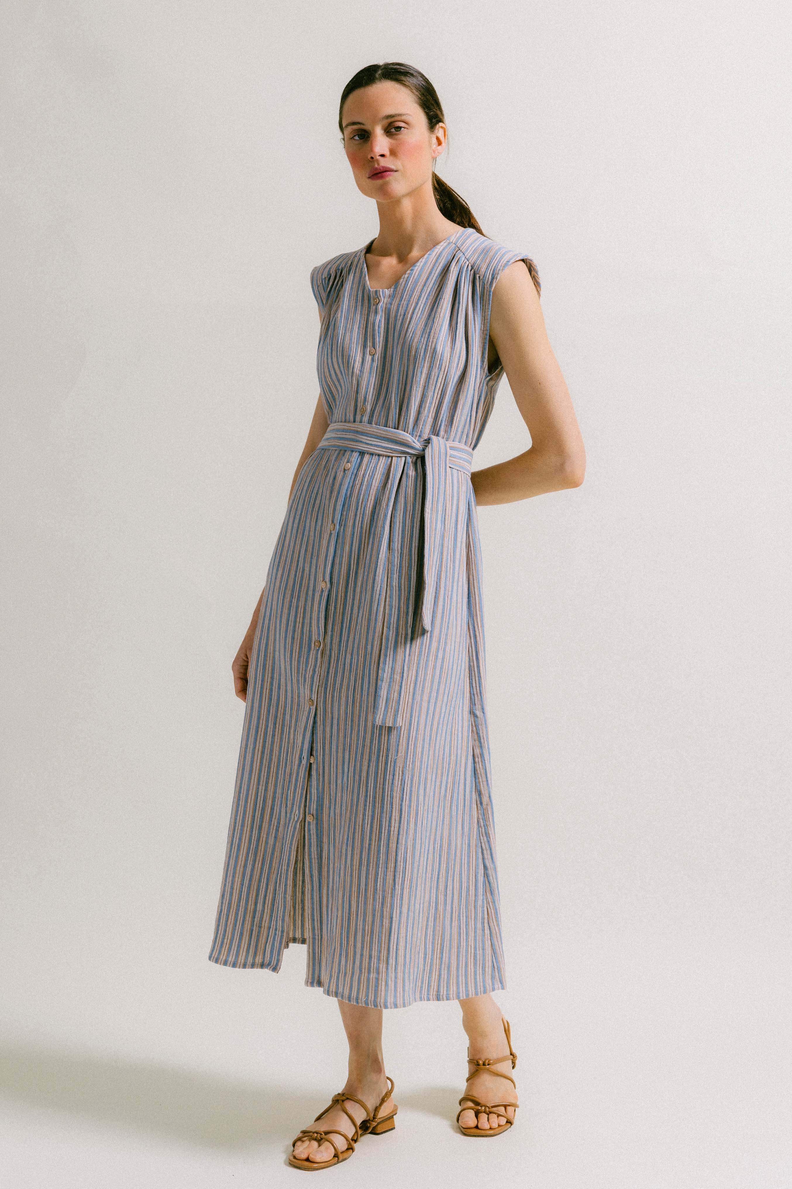 Vestido rayas OLIMPIA