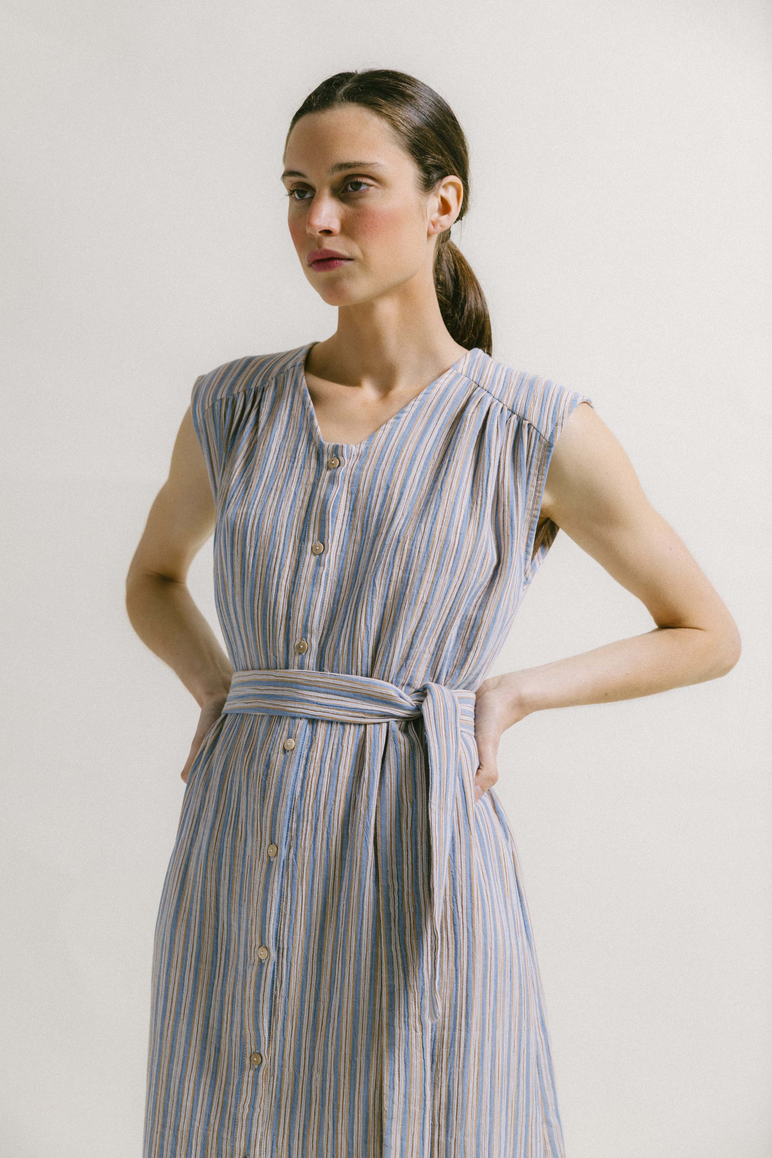 Vestido rayas OLIMPIA