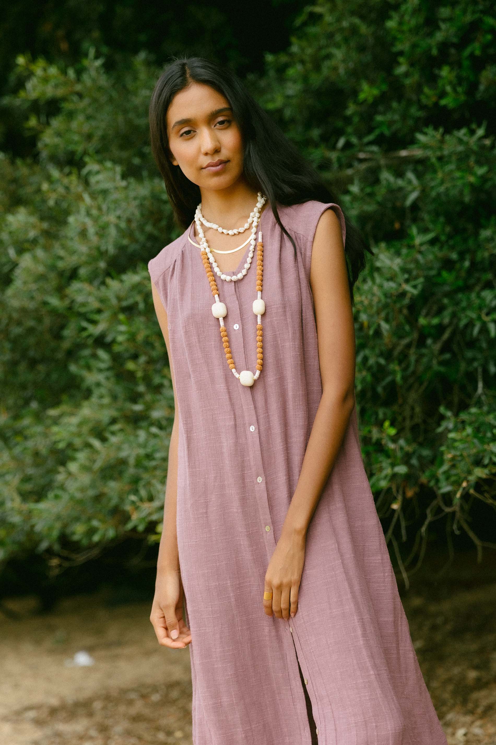 Vestido ROSA TAUPE OLIMPIA