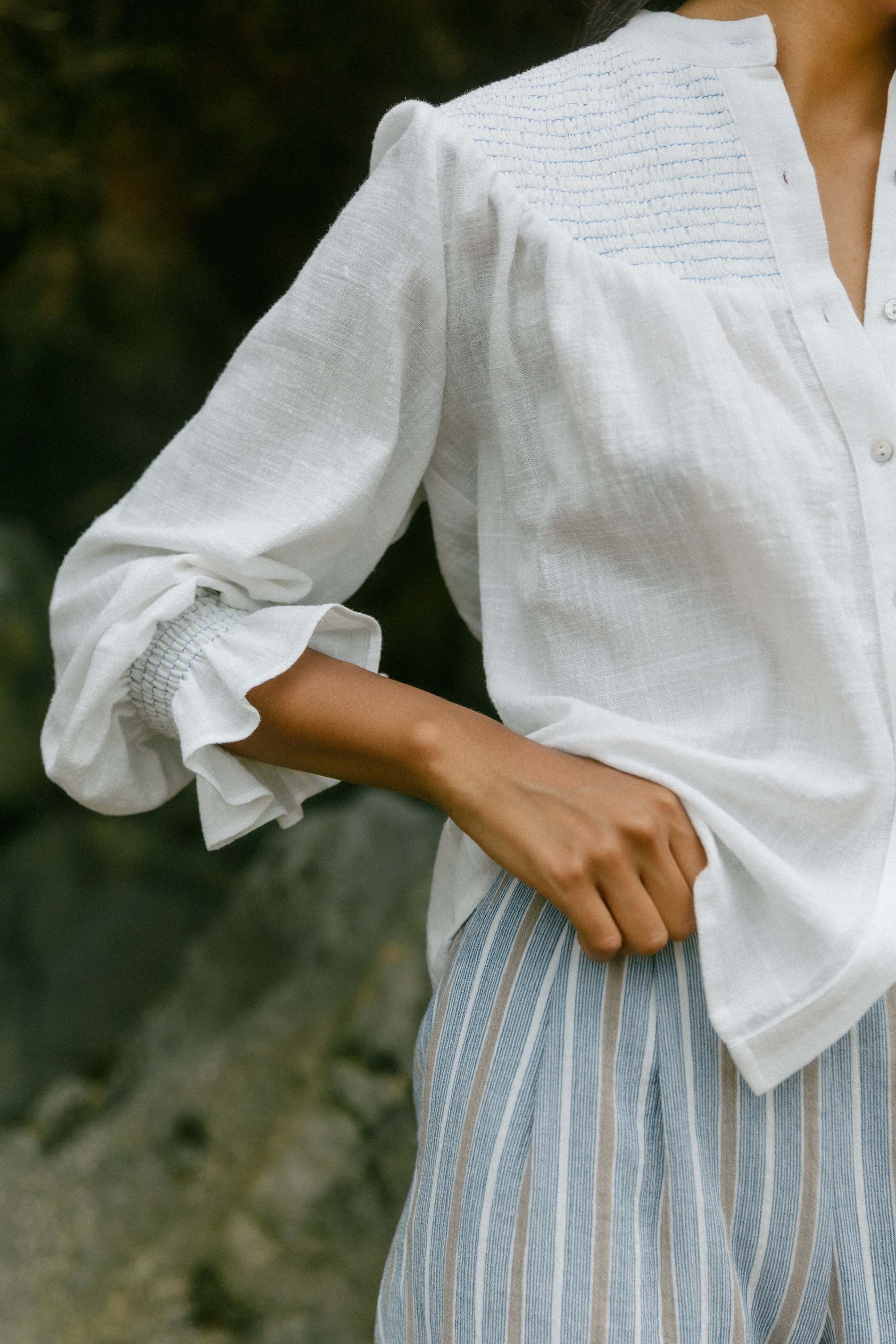 BLUSA MAY ALGODÓN engomado