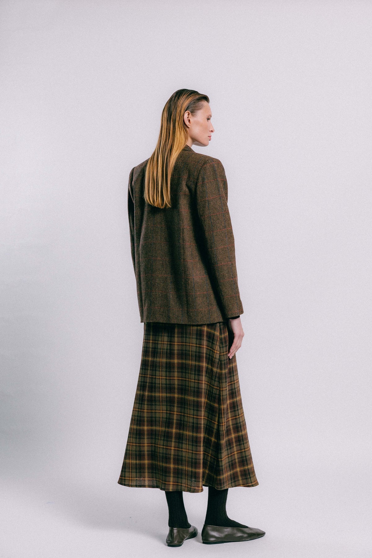 Blazer MILLET lana cuadros