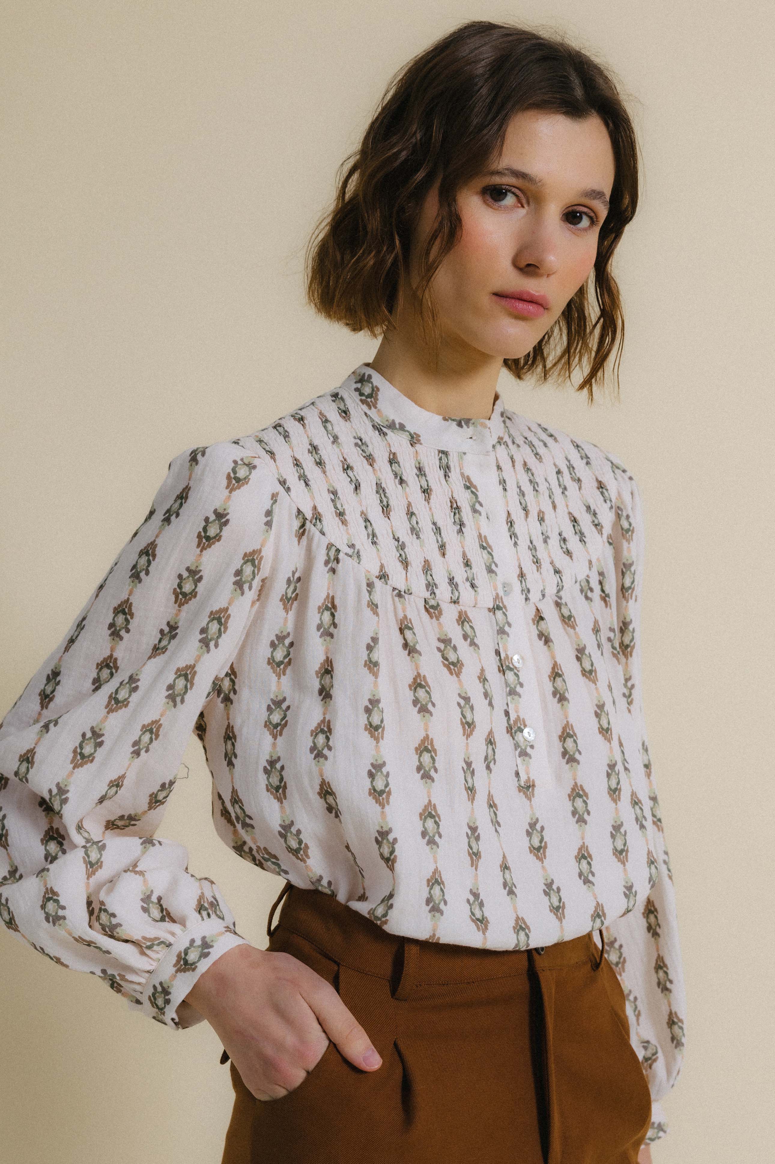 Blusa CENIA algodón etnic