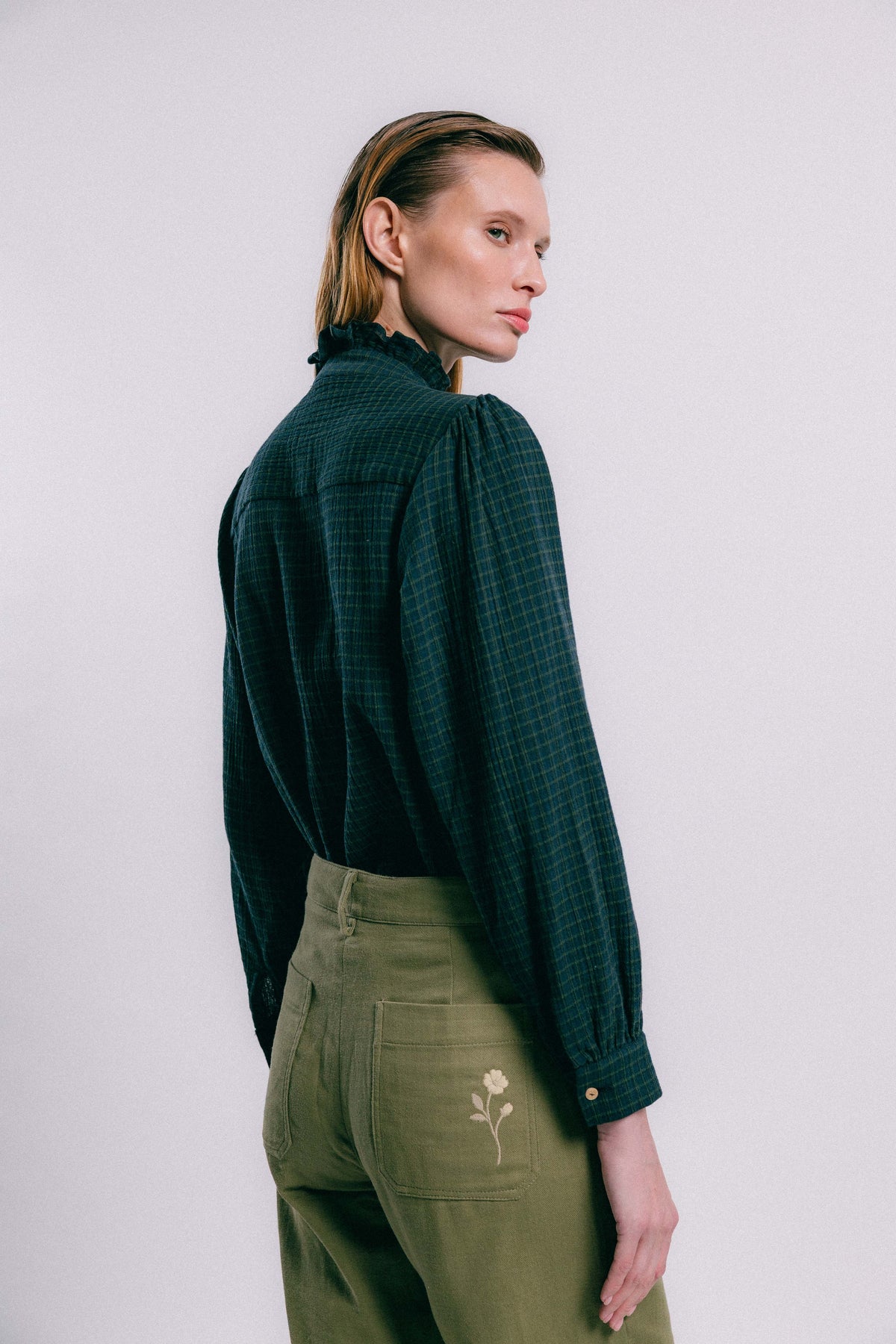 Blusa perth cuadros
