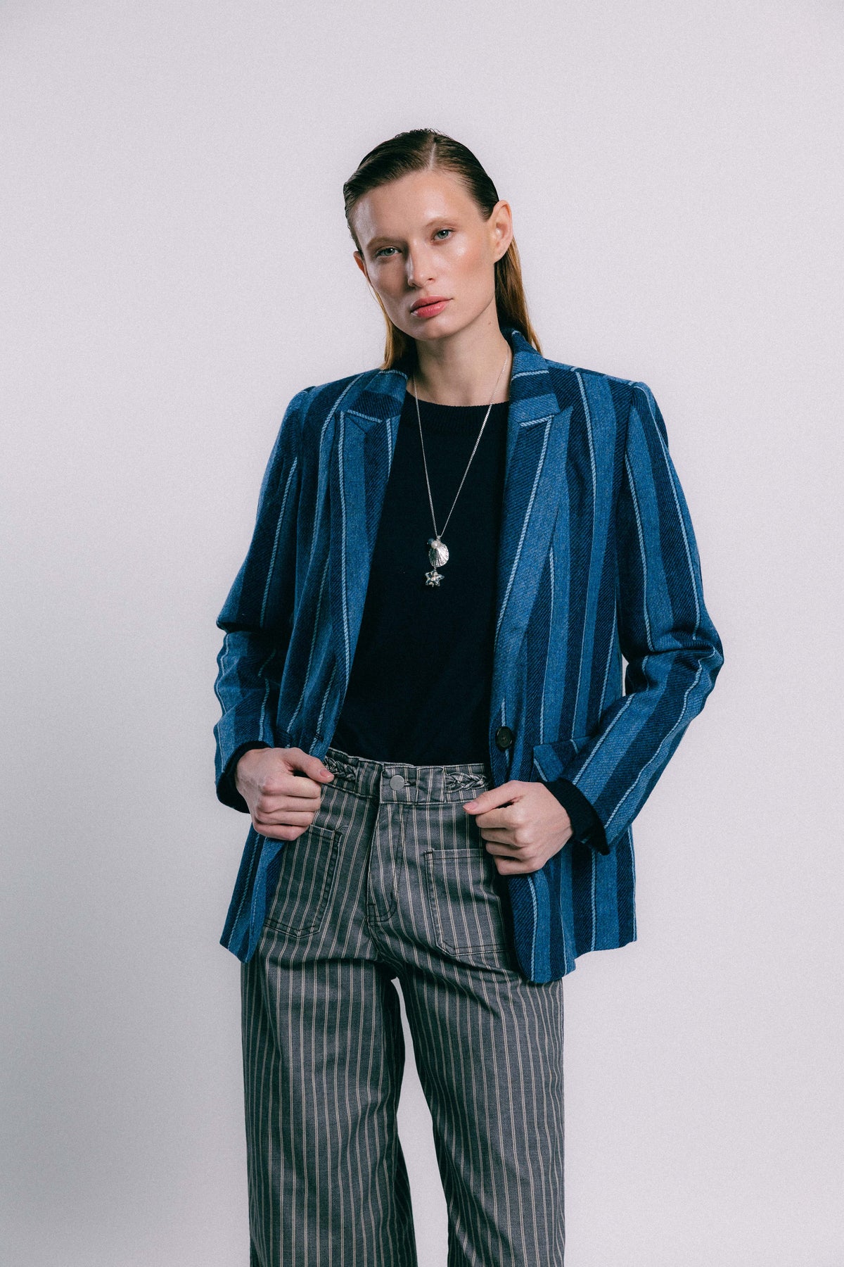 Blazer MILLET lana raya azul