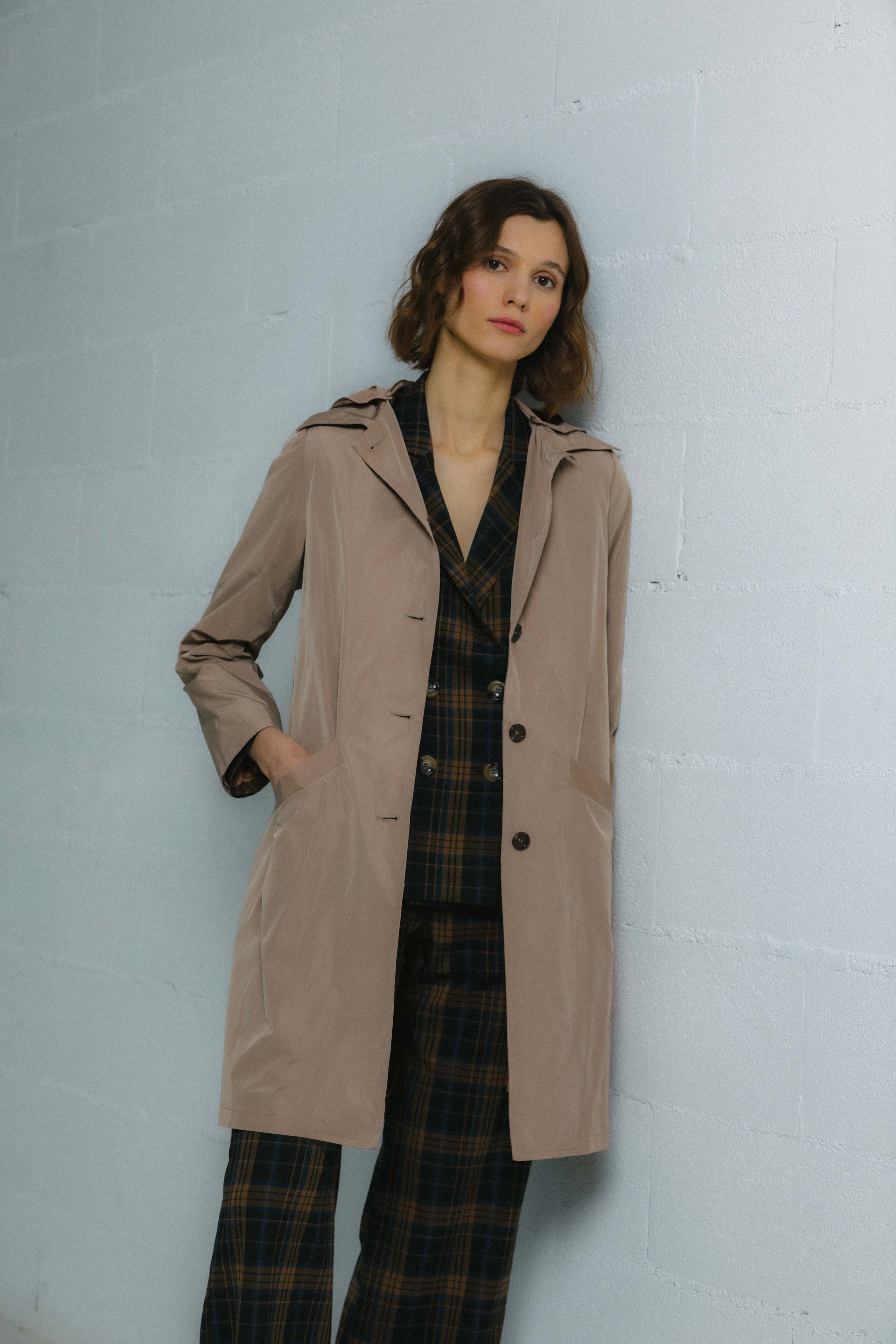 Gabardina RUSIA beige