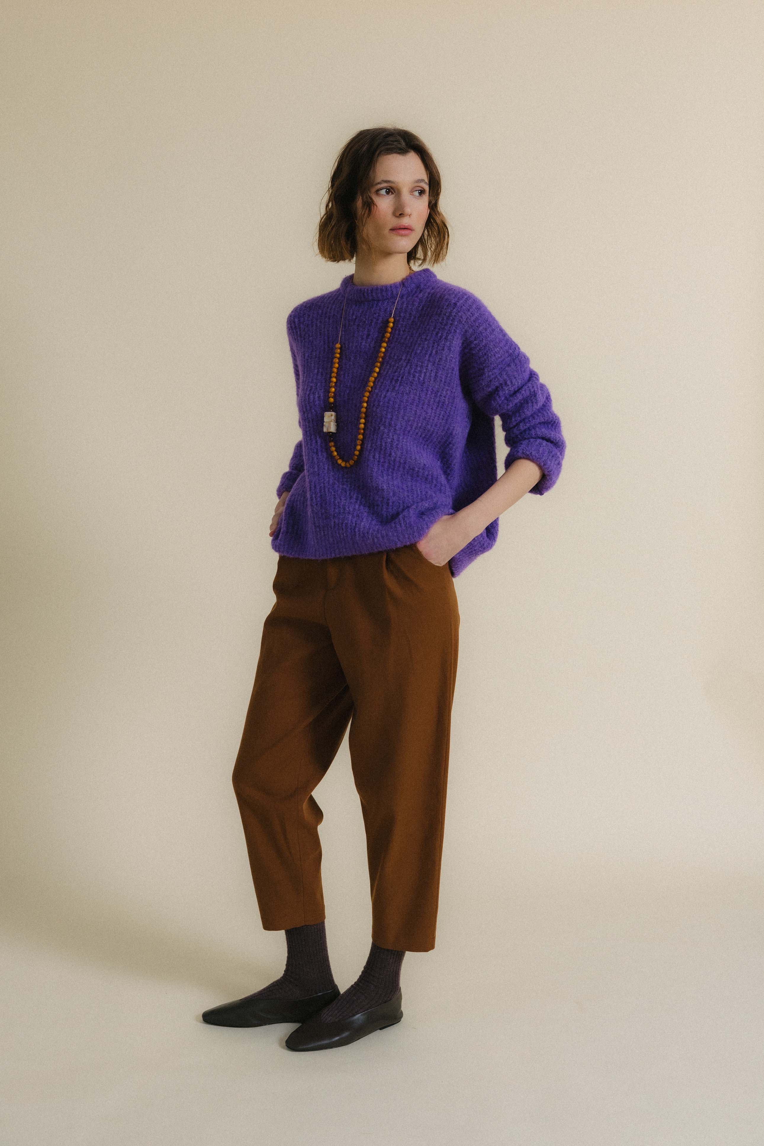 Pantalón Bru tierra