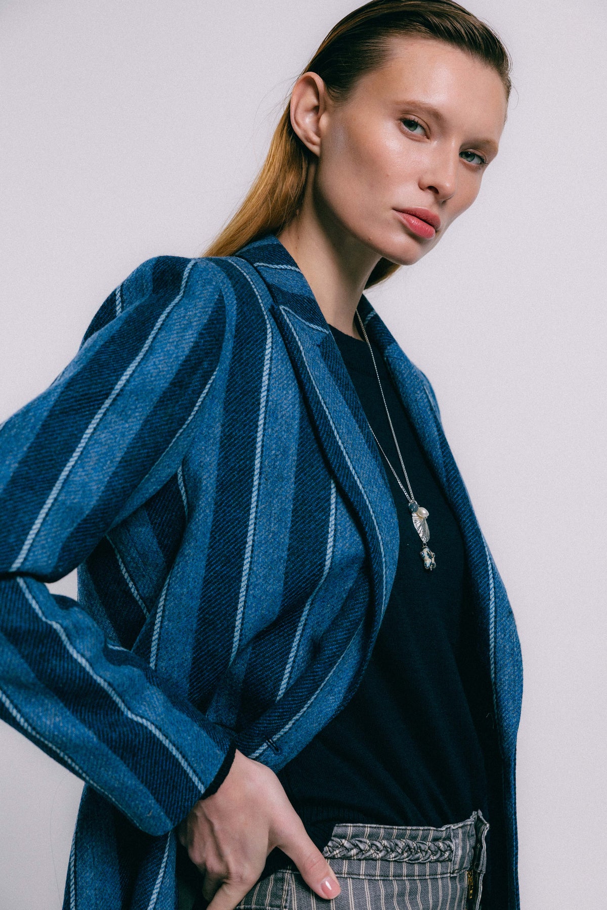 Blazer MILLET lana raya azul