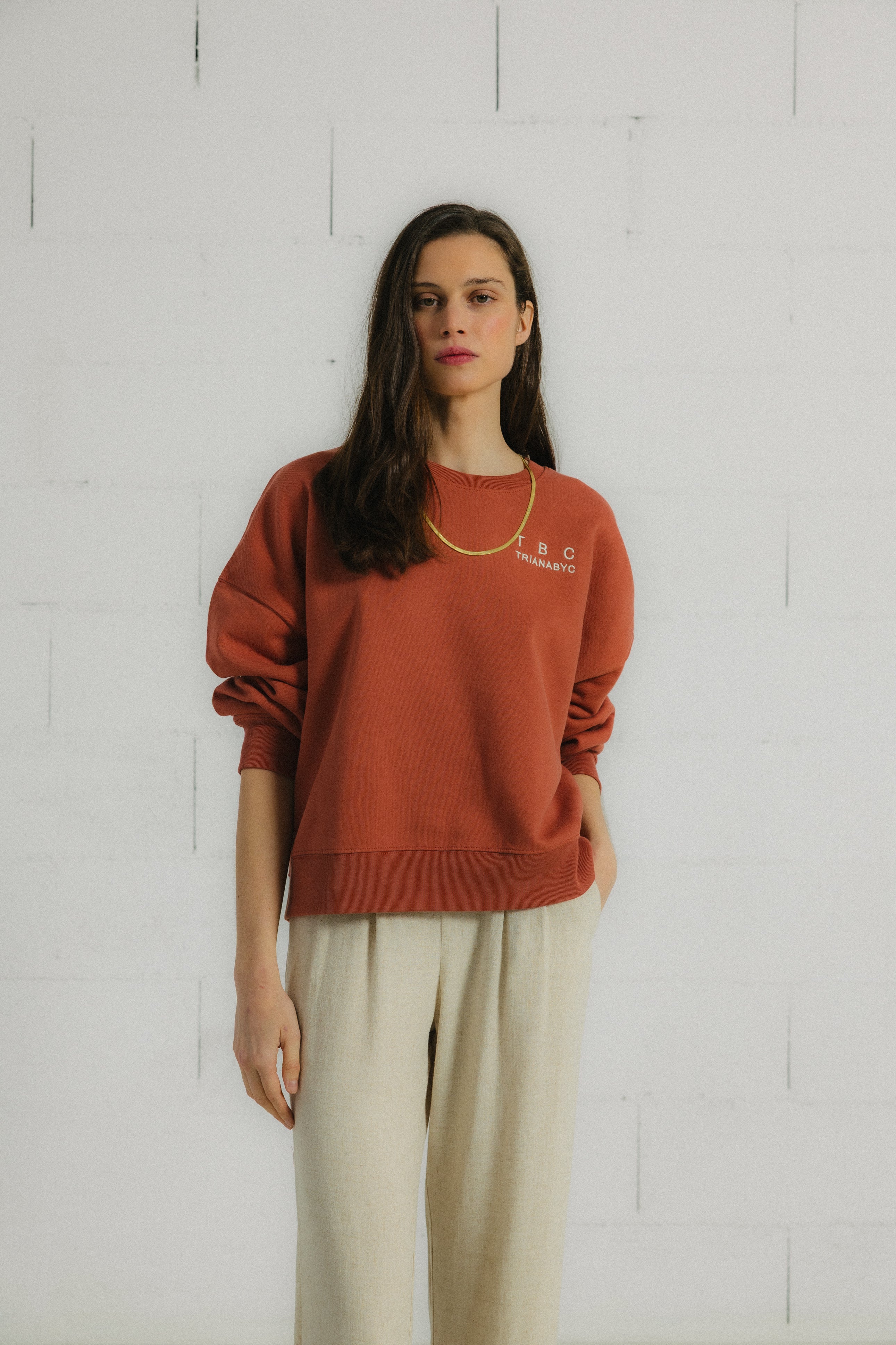 SUDADERA BIARRITZ TIERRA VINTAGE TRIANABYC