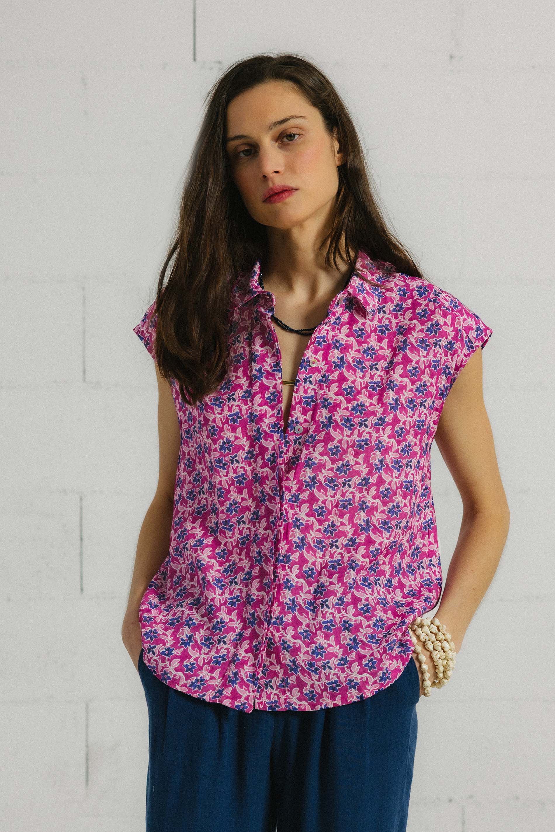Blusa LUCEA PRINT VERBENA