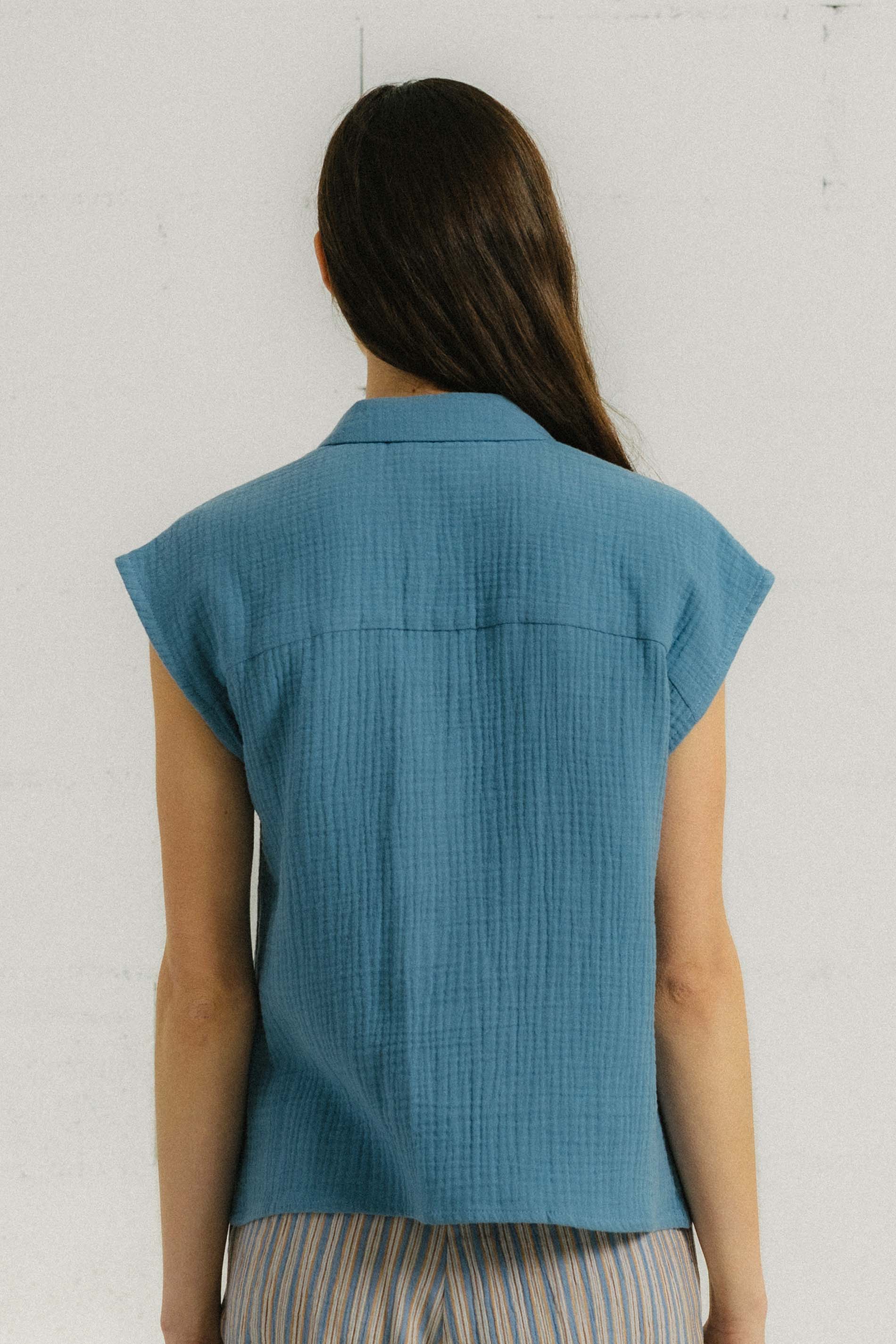 Blusa LUCEA azul storm