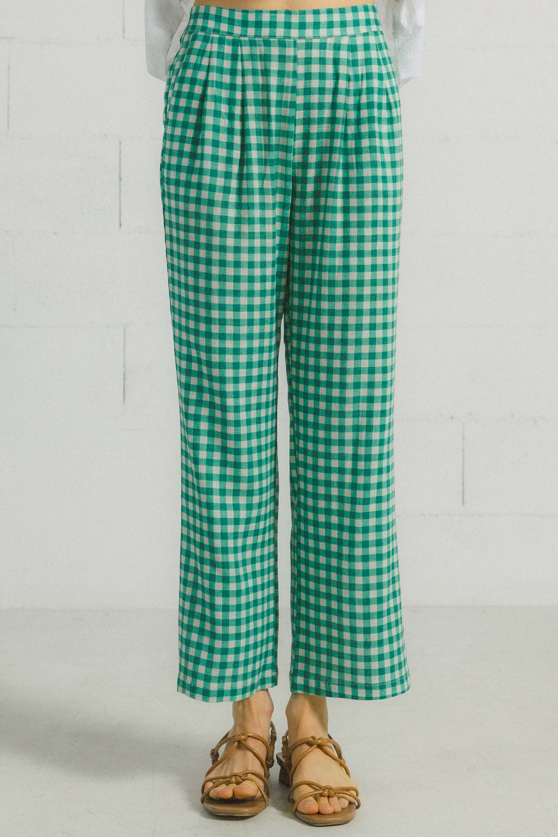 Pantalón MILLET VICHY VERDE