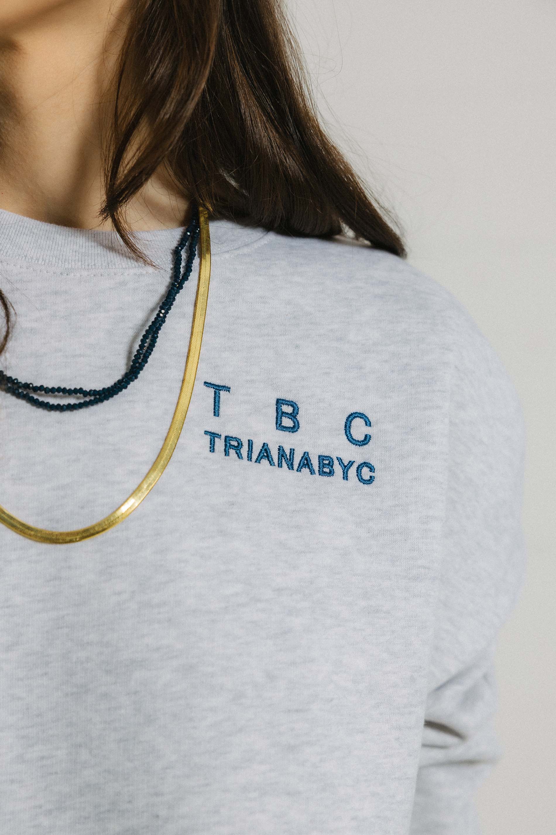 SUDADERA BIARRITZ GRIS TRIANABYC
