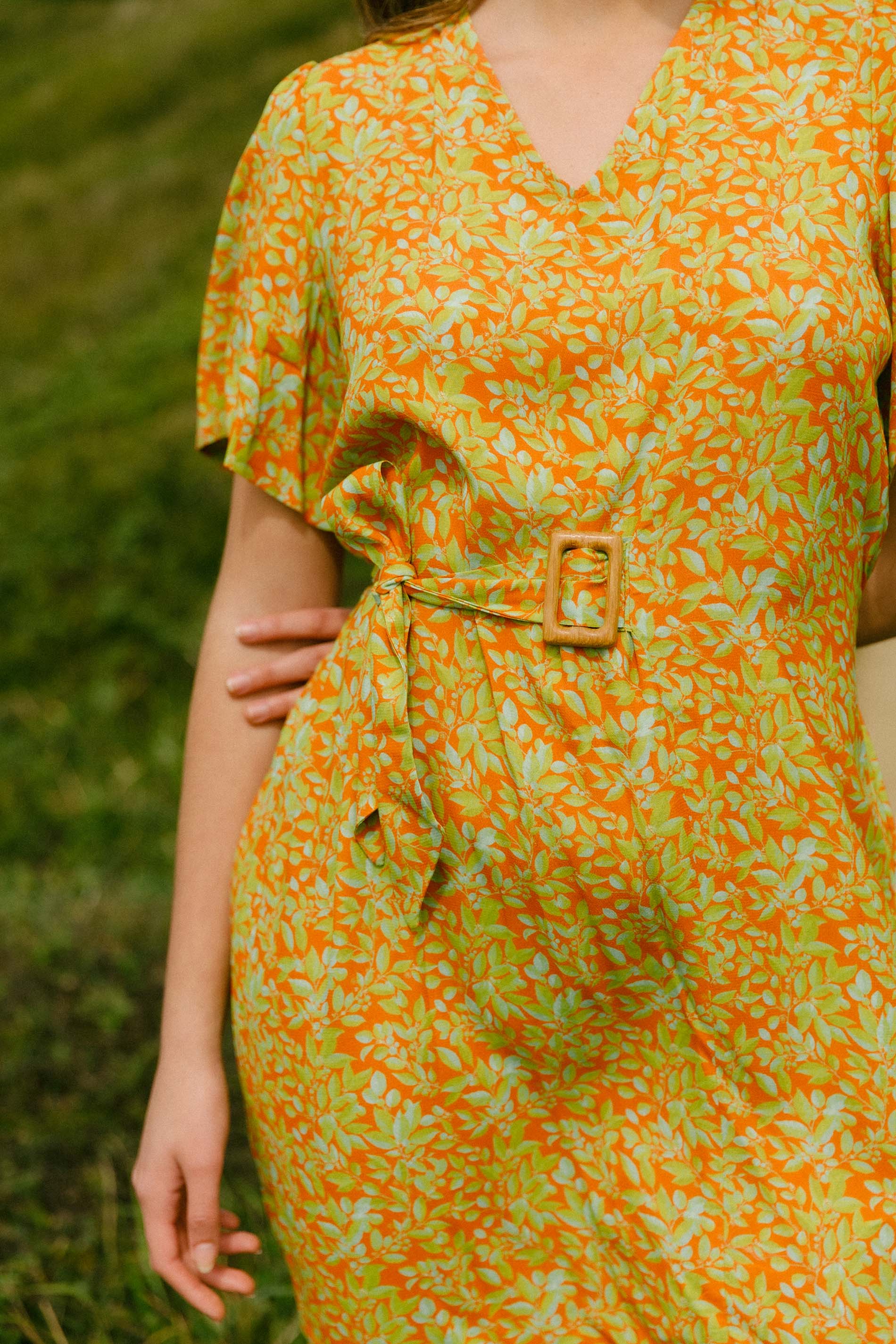 Vestido junco PISTACHO