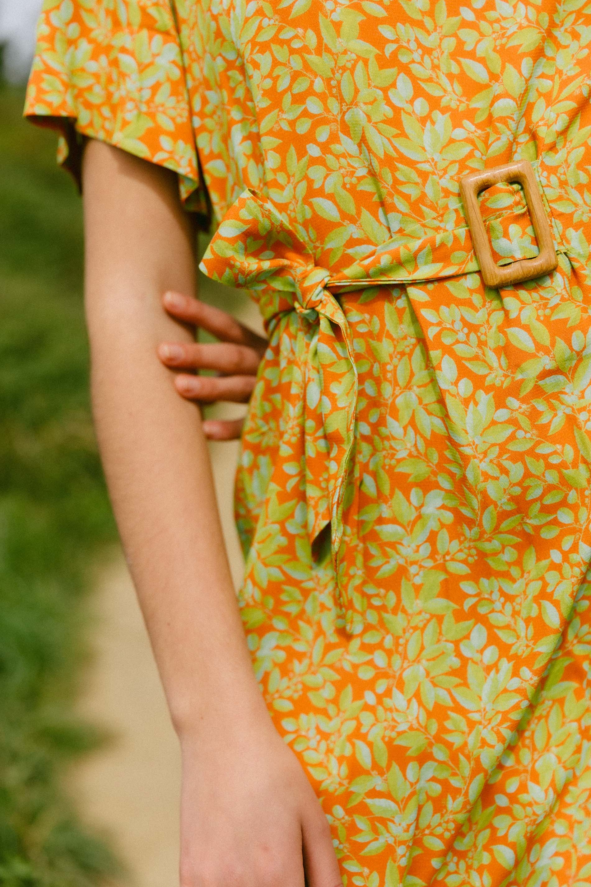 Vestido junco PISTACHO