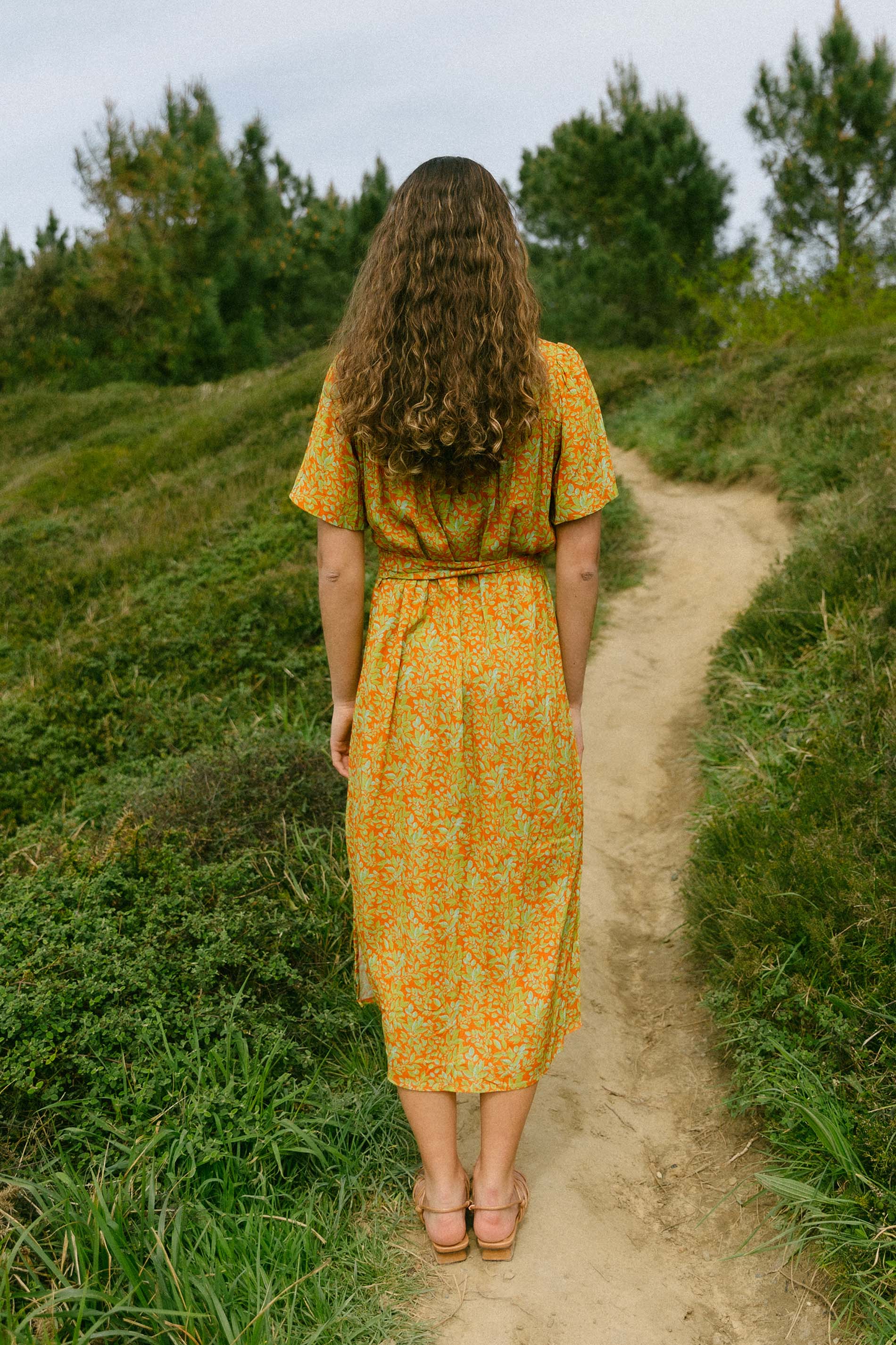 Vestido junco PISTACHO