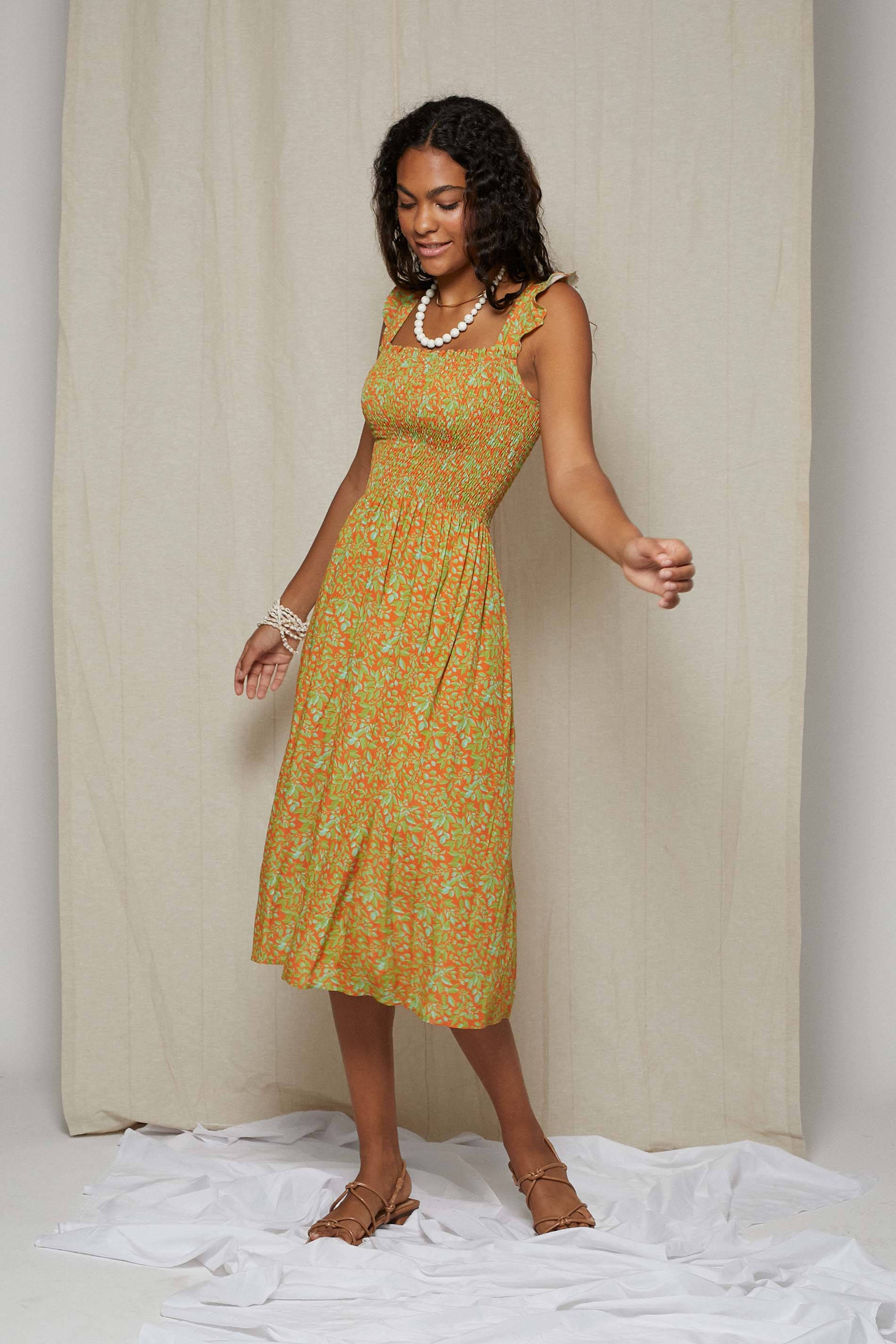 Vestido PANAMA pistacho