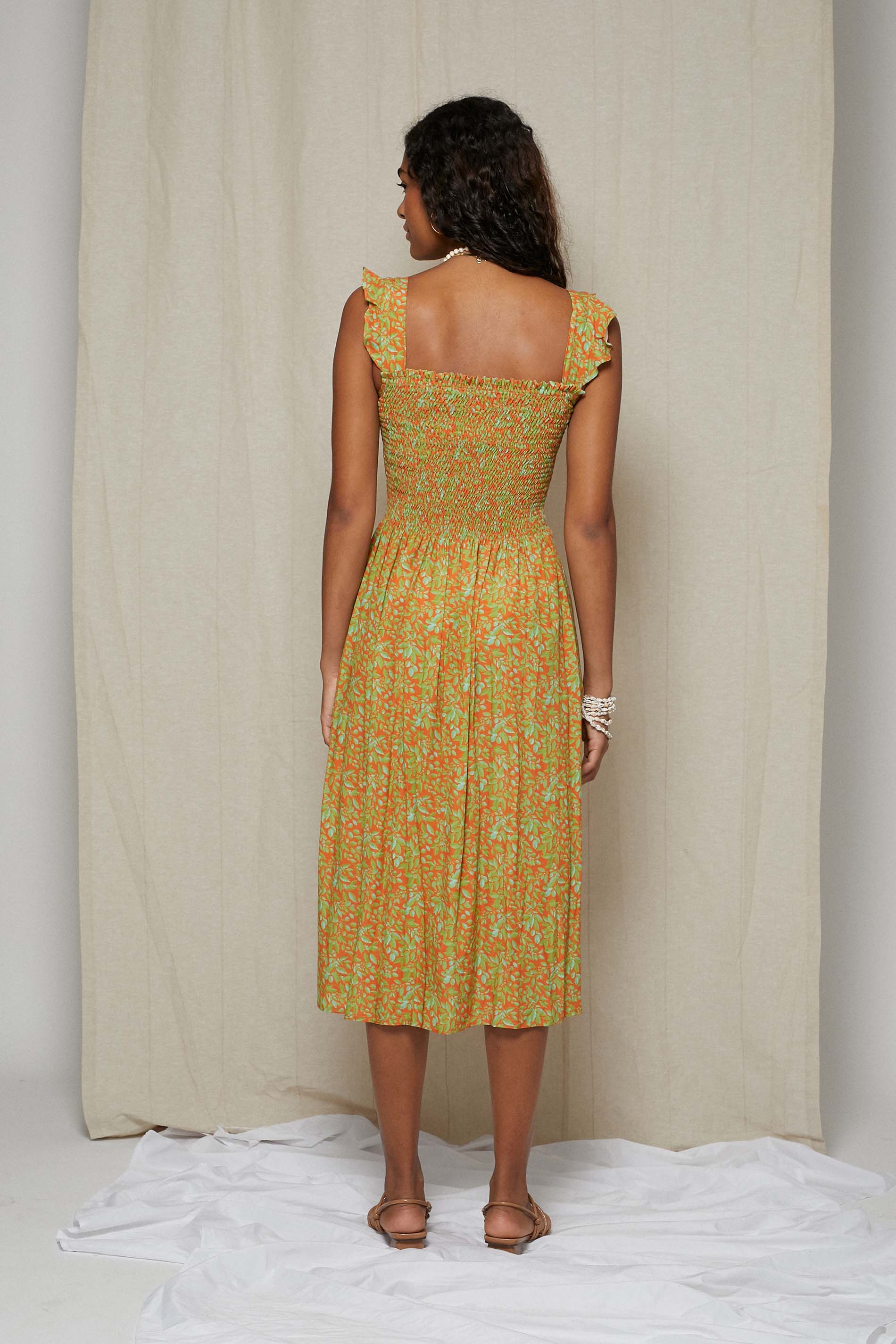 Vestido PANAMA pistacho
