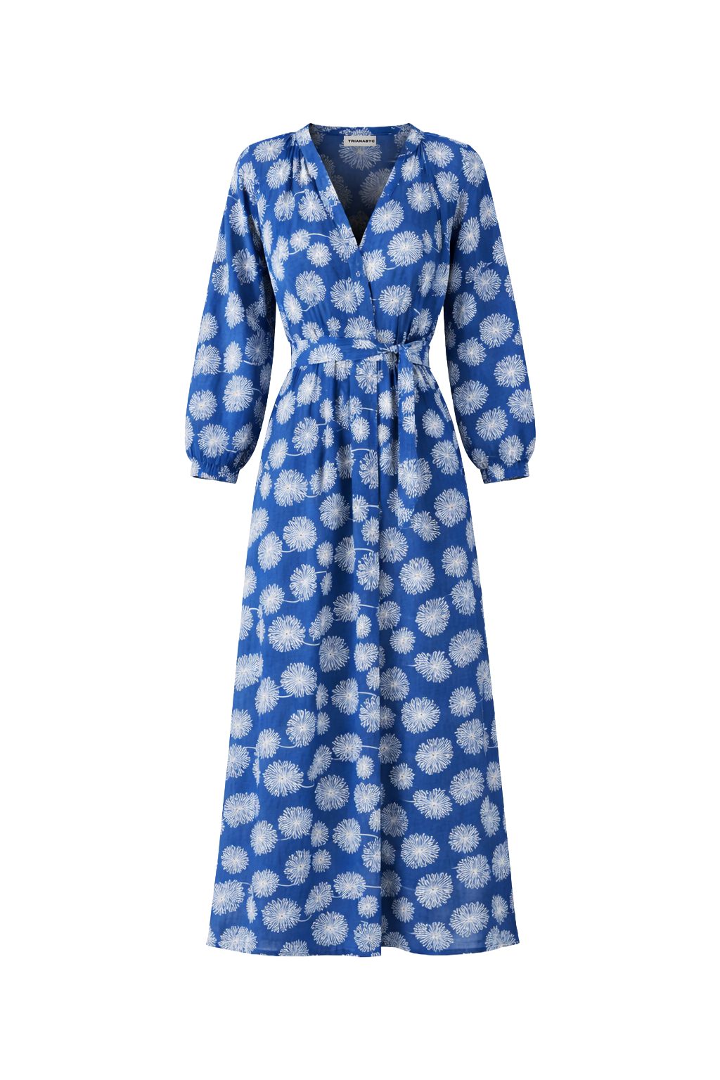 Vestido pato bordado