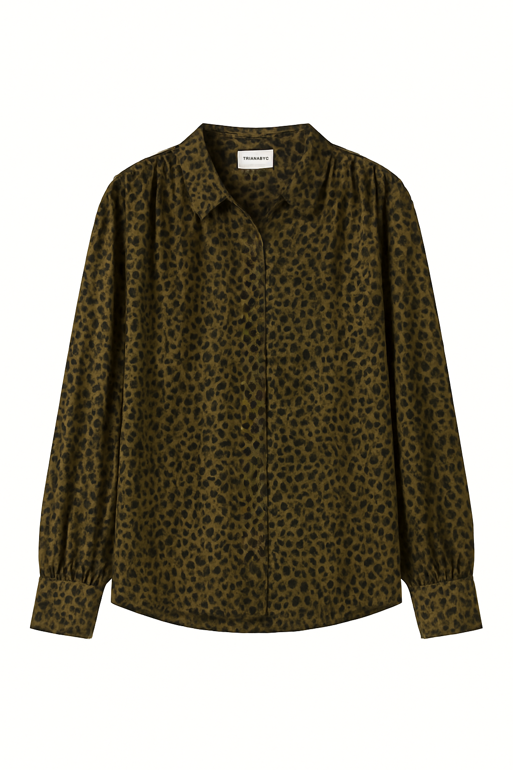 BLUSA PALMA ANIMAL VERDE