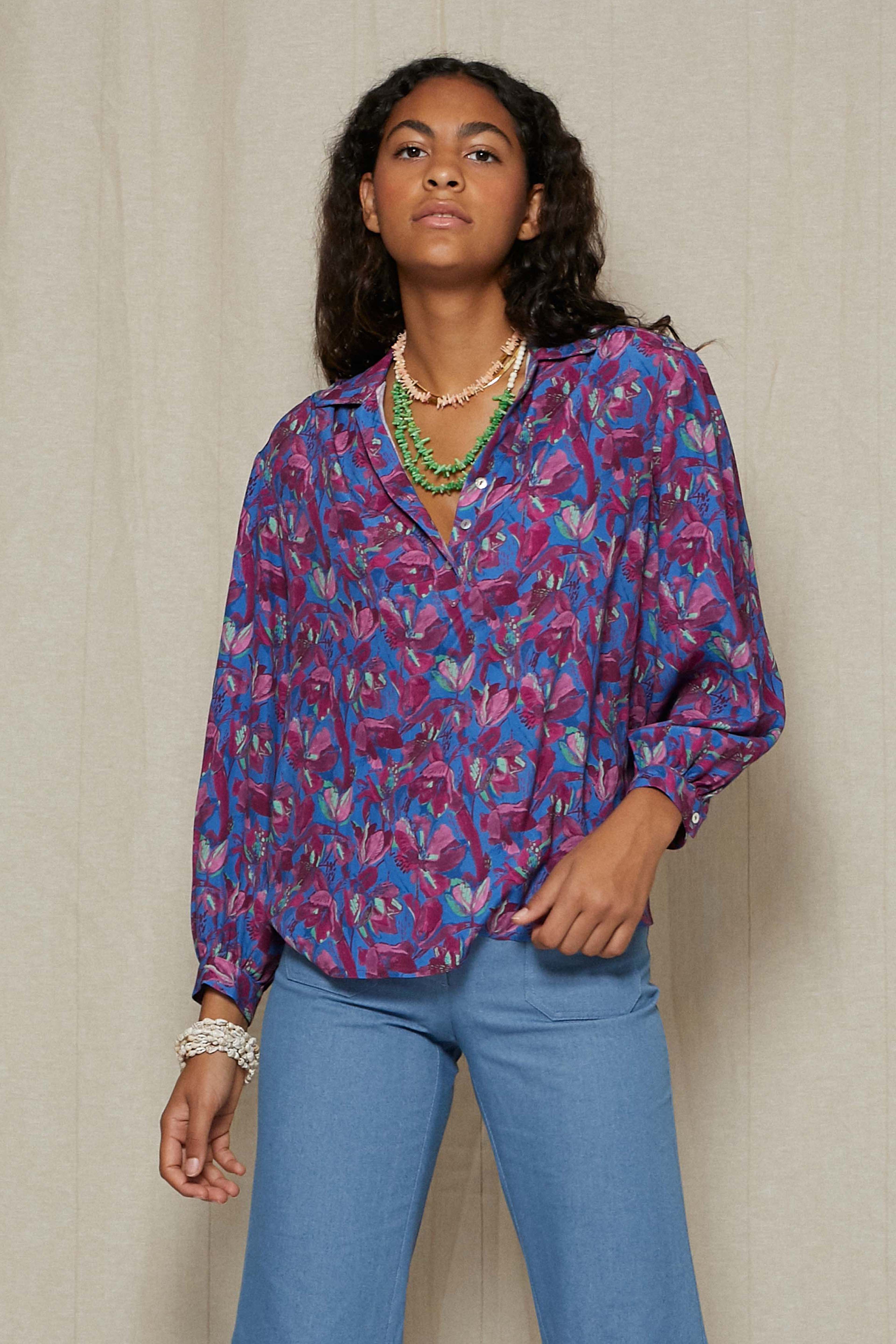 Blusa acuarela OTTA viscosa