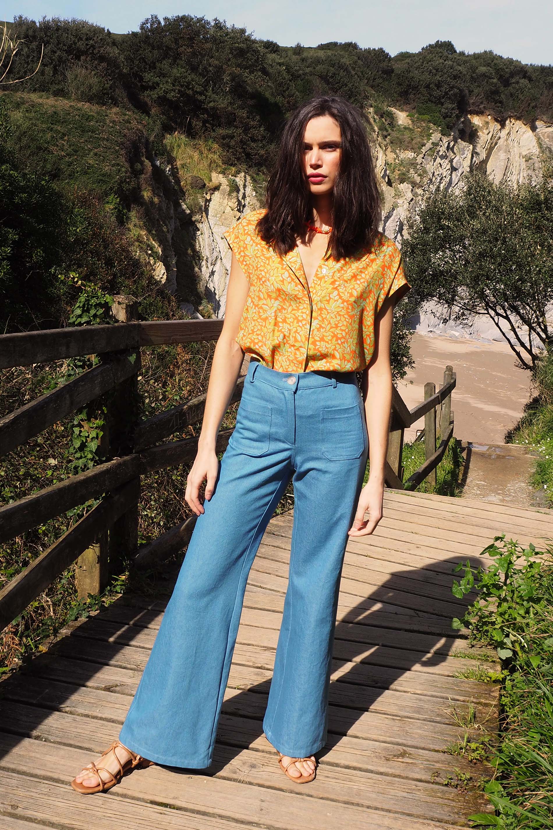 Blusa pistacho for ABEDUL