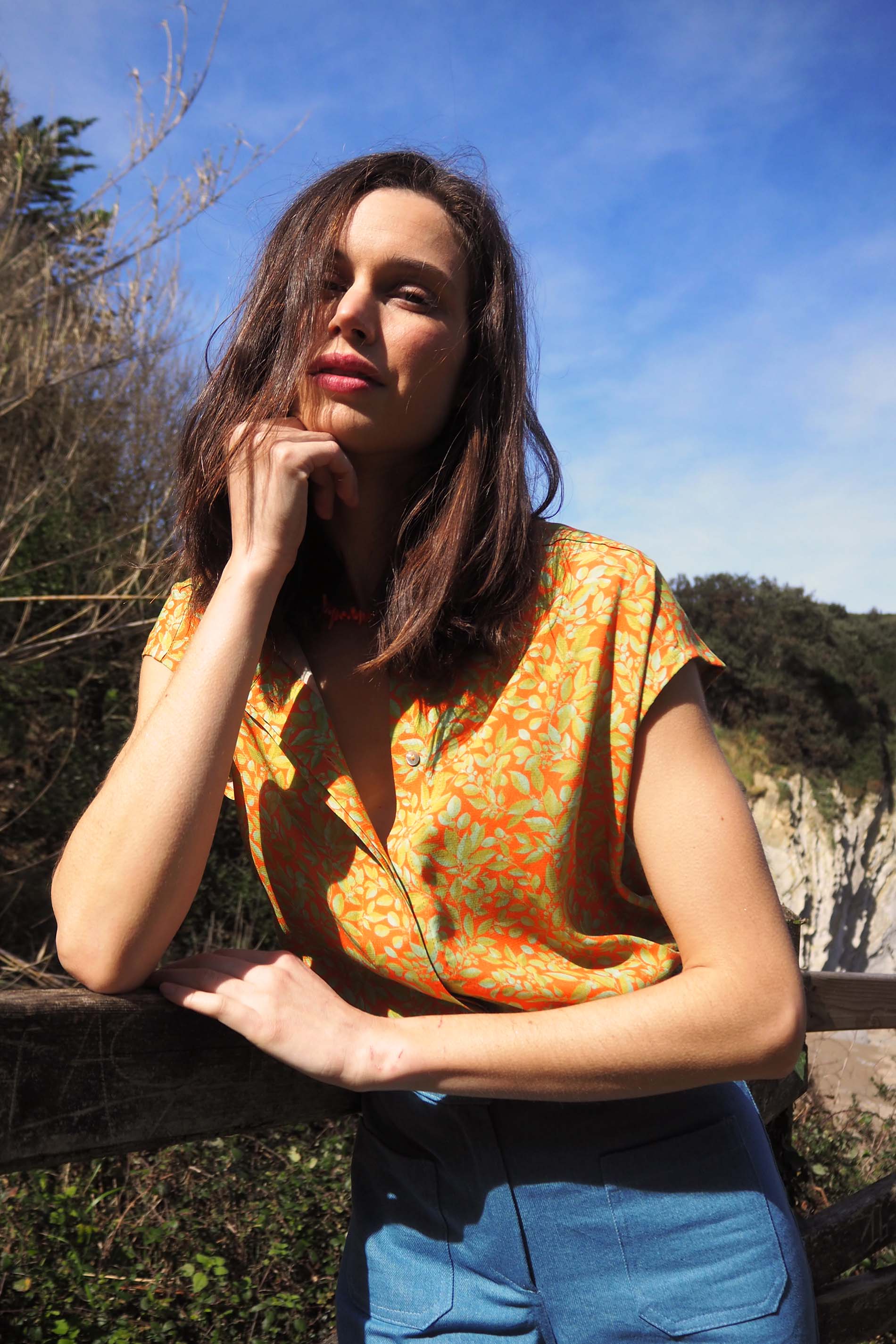 Blusa pistacho for ABEDUL