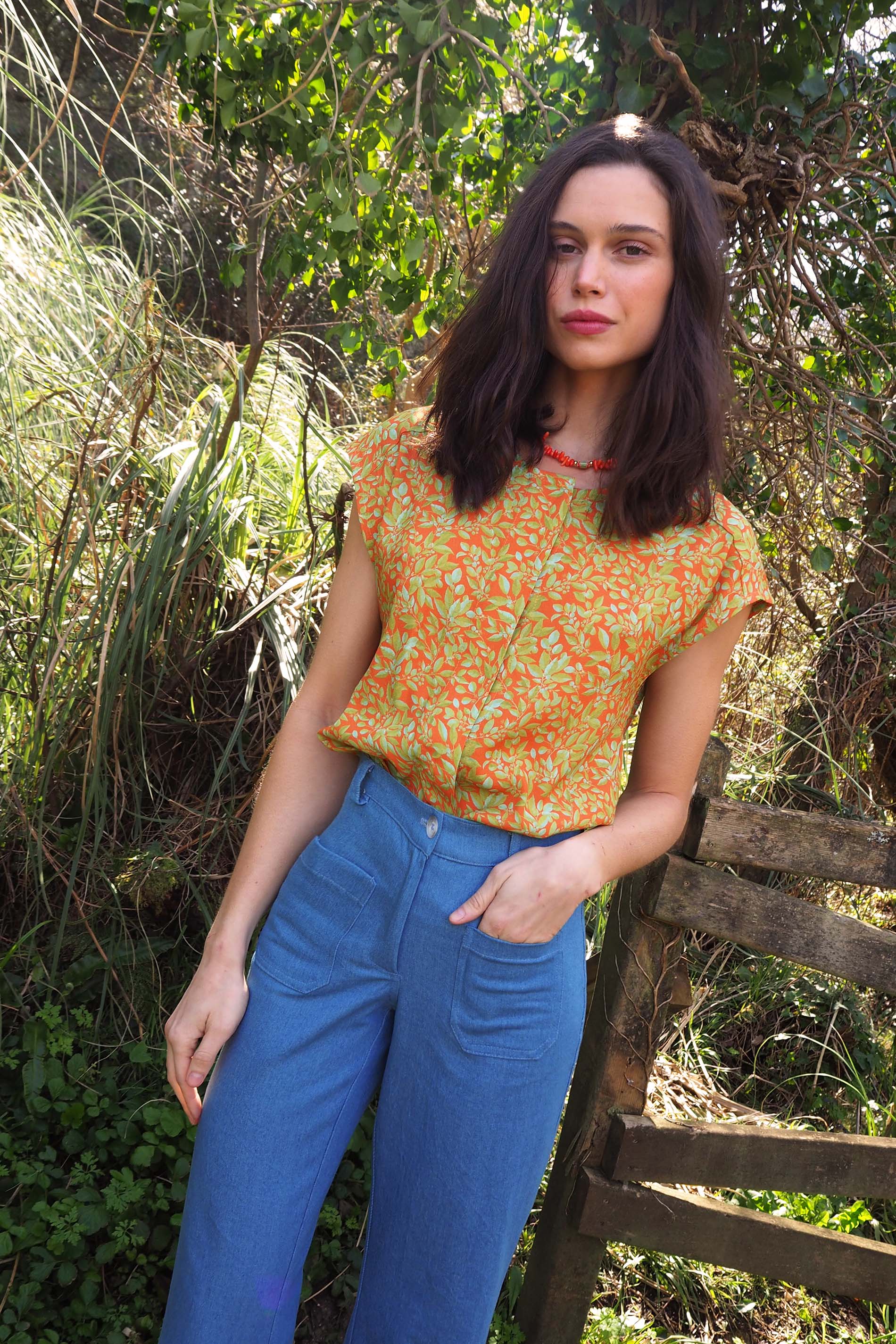 Blusa pistacho for ABEDUL