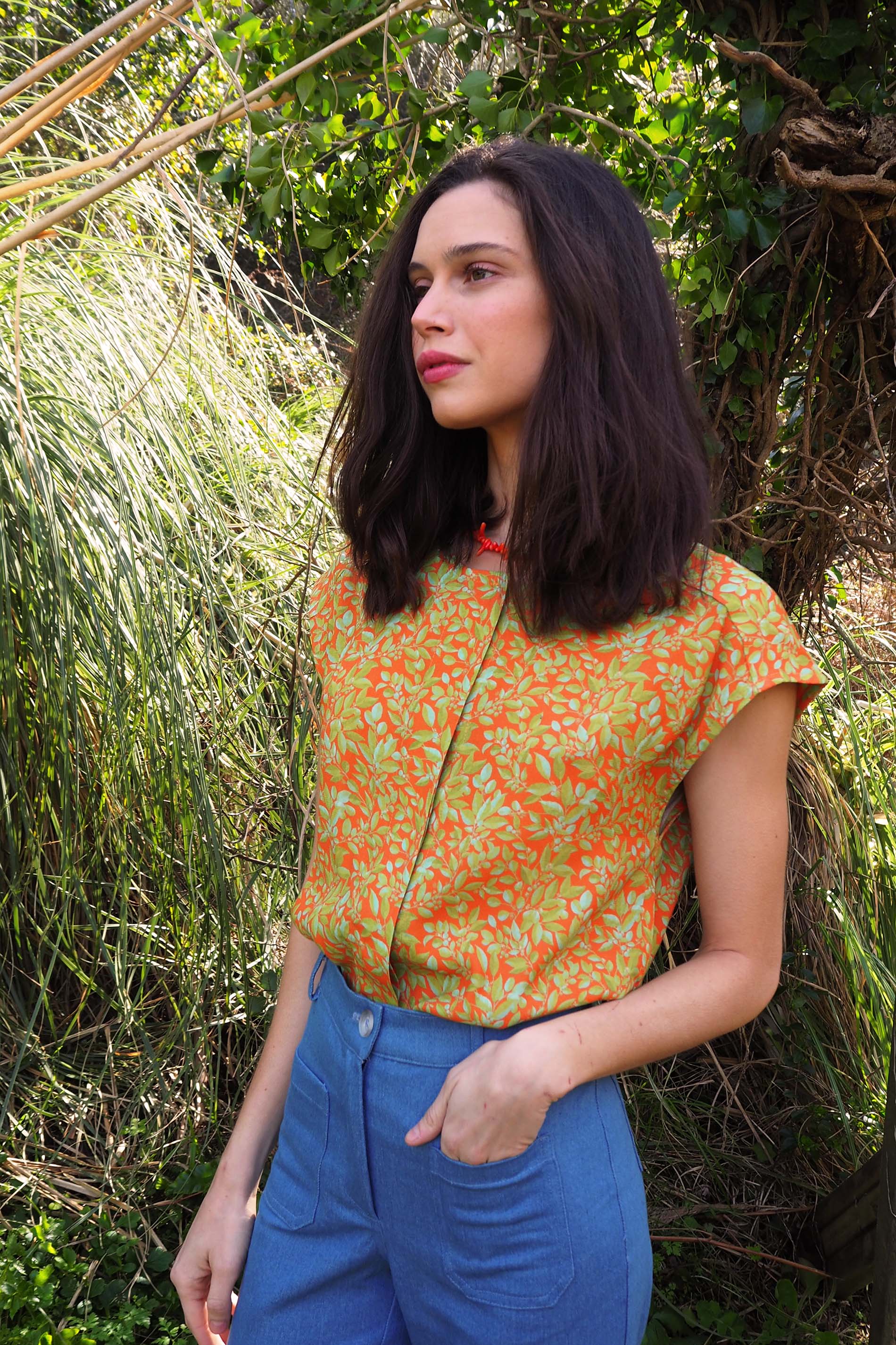 Blusa pistacho for ABEDUL