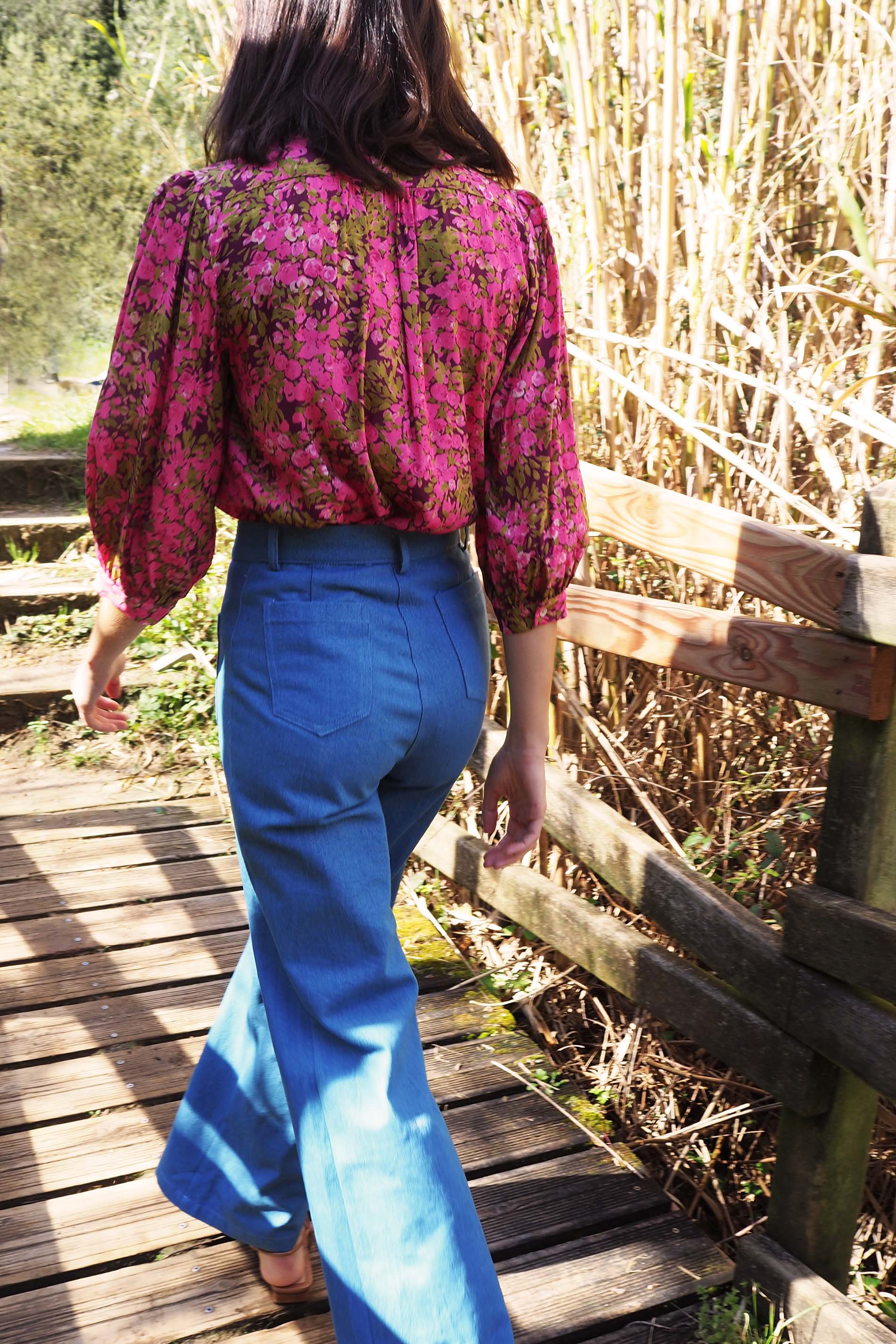 Pantalón denim MIDA
