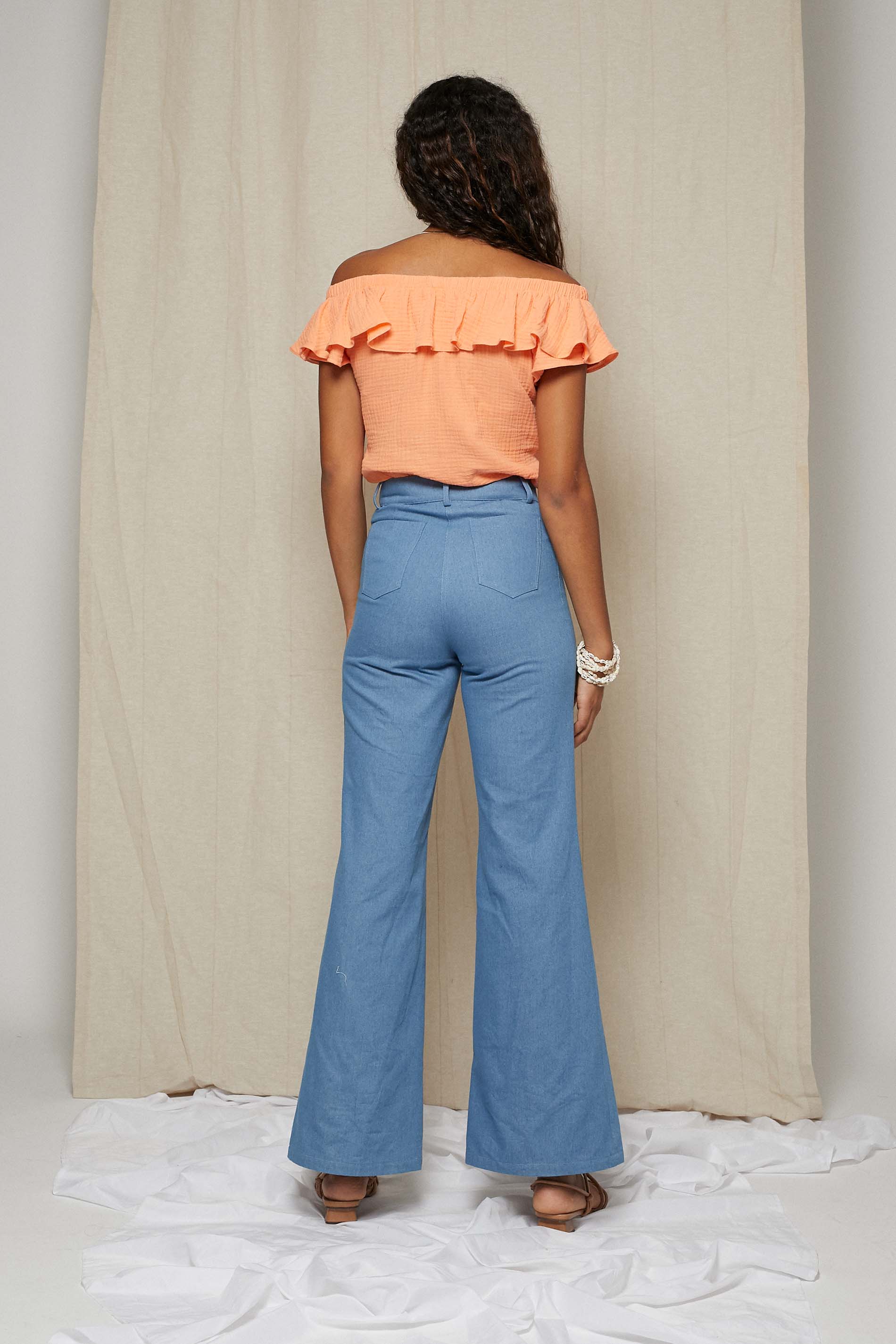 Pantalón denim MIDA